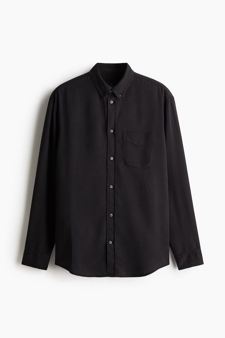 loose fit dress shirt men Rhiona Linen Shirt Dress