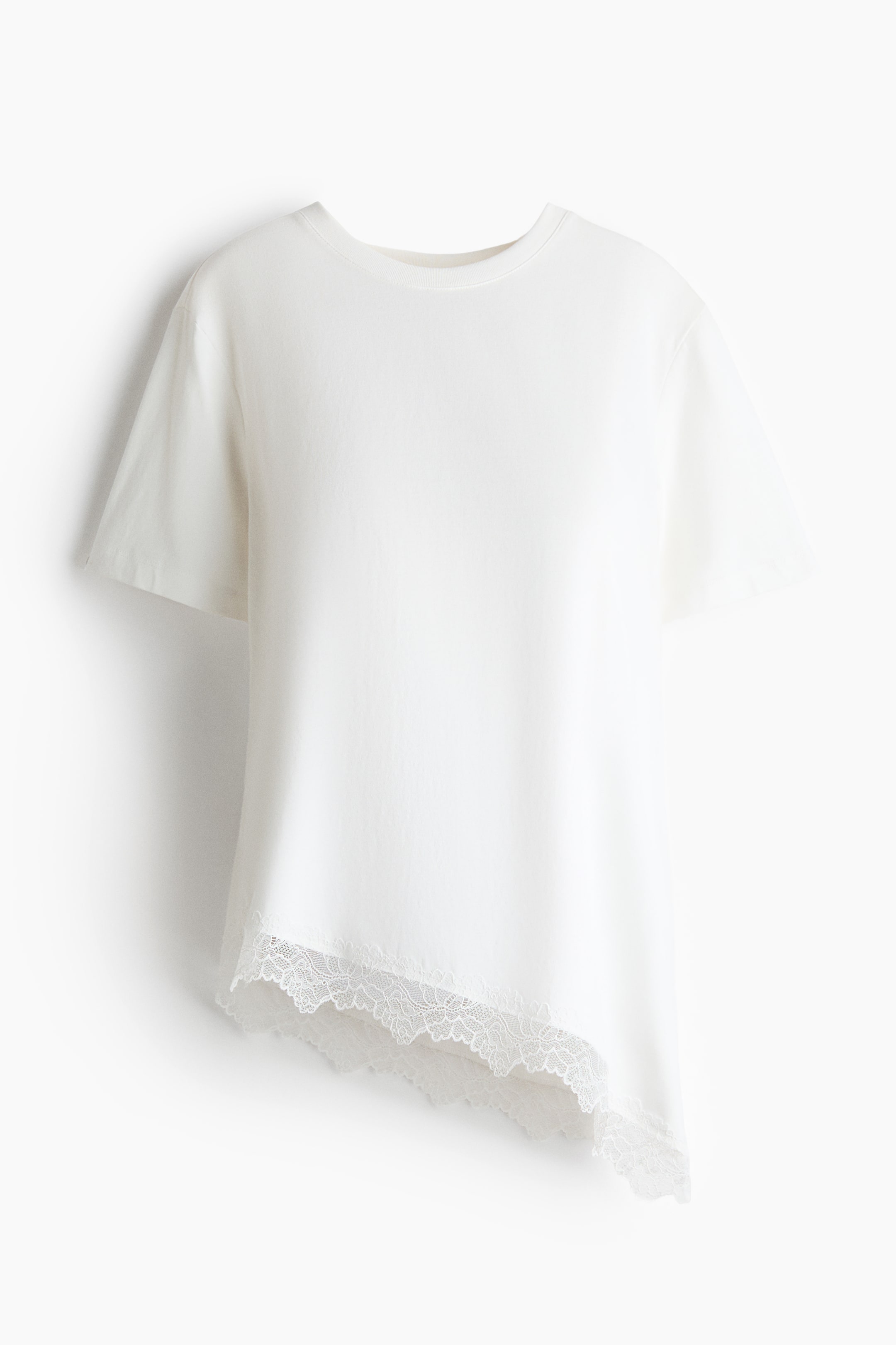 MAMA T-shirt avec dentelle