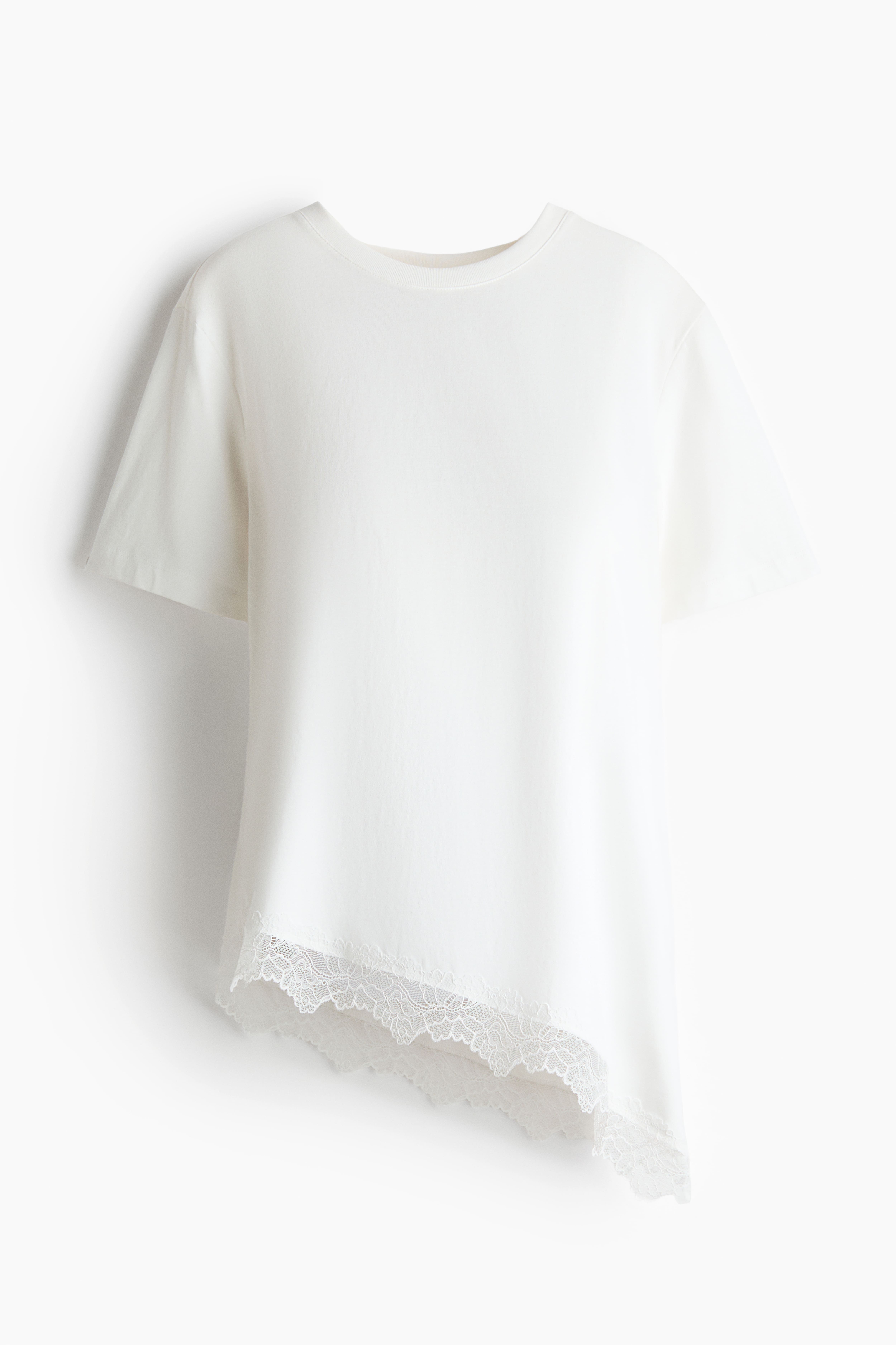 MAMA T-shirt avec dentelle