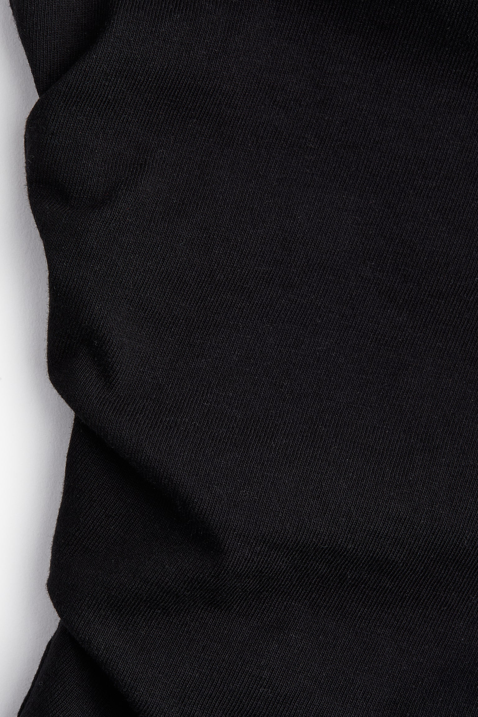 Nariasené tričko - Čierna - 4