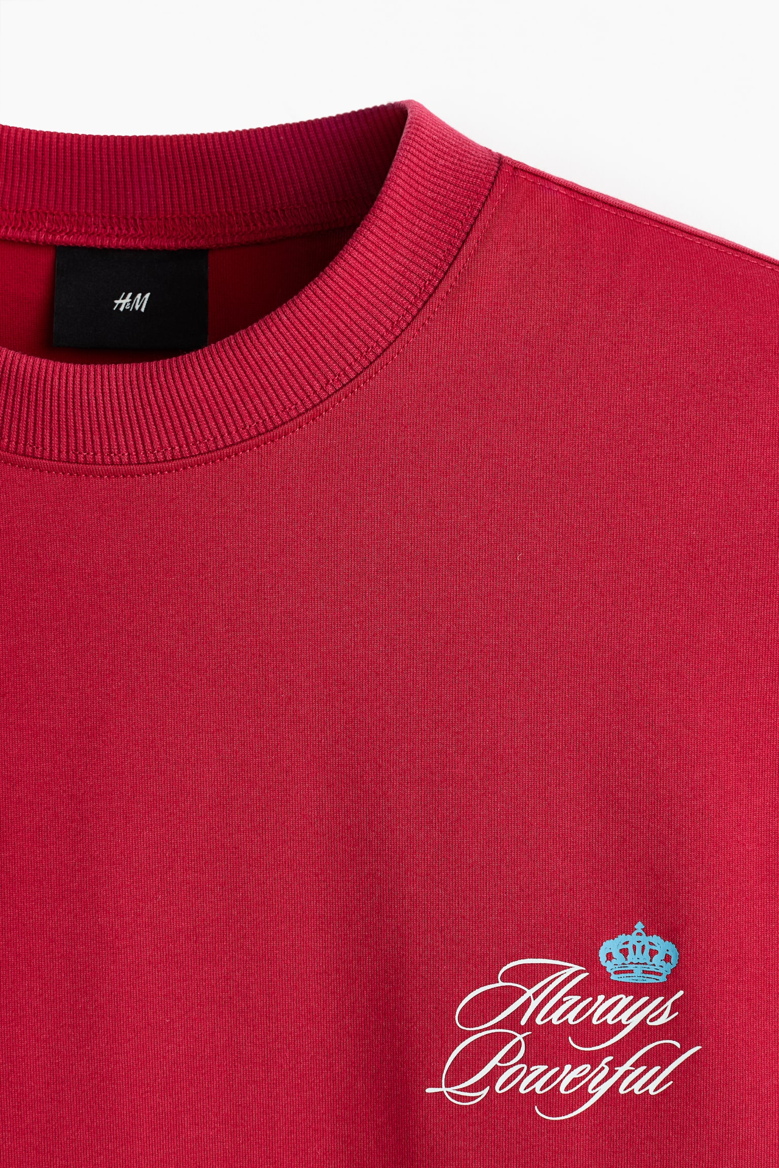 Loose-Fit Printed T-Shirt - Red/Always Powerful/Black/Powerful/Light beige/Powerful/Purple/Unity - 3