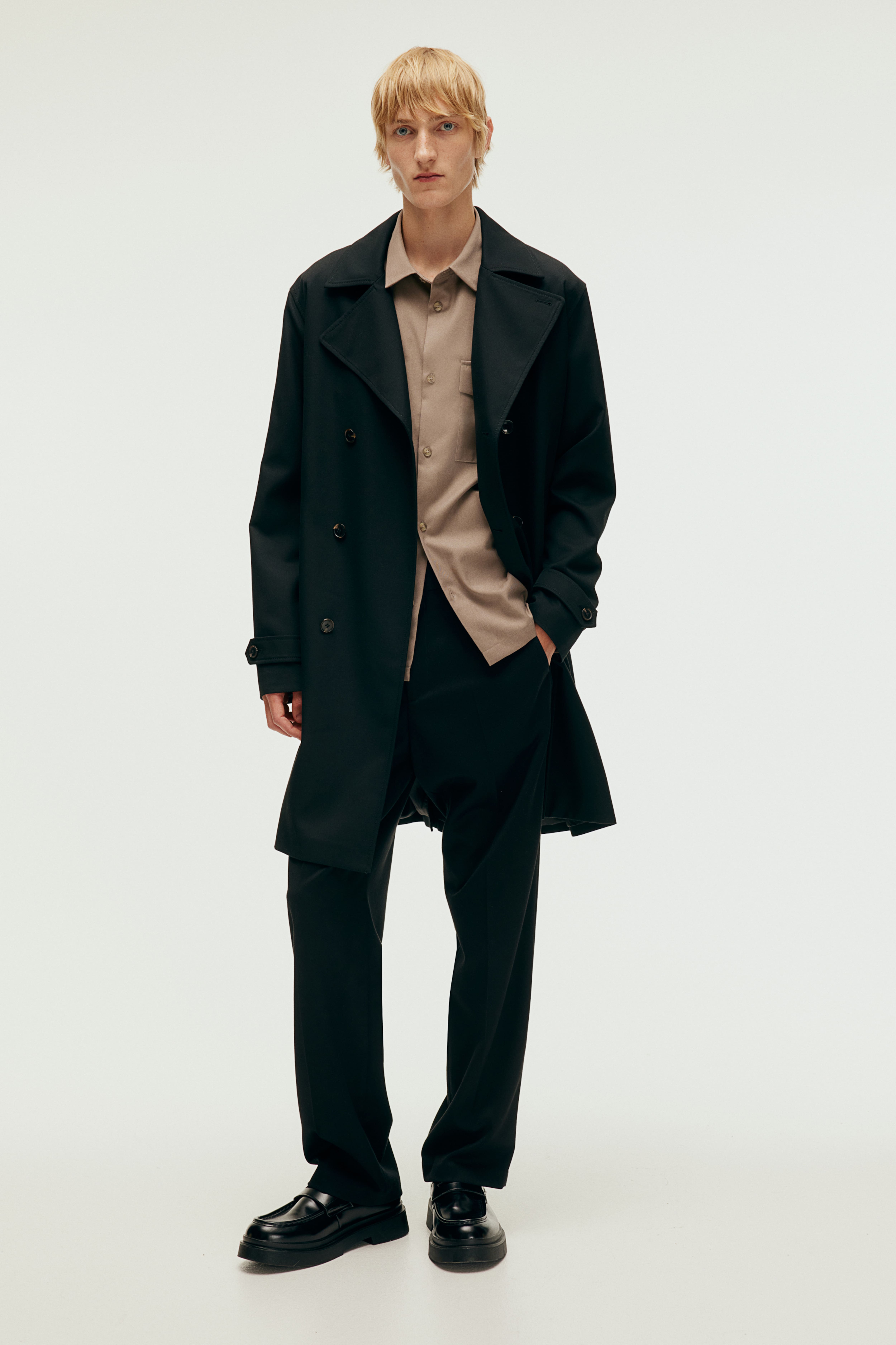 HM Trenchcoat in Regular Fit