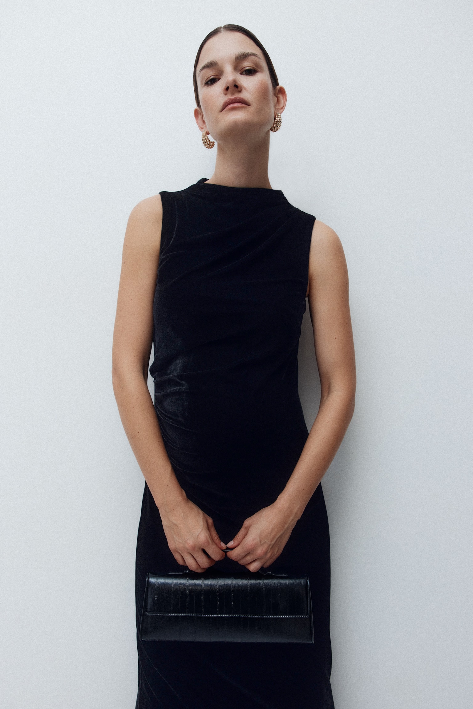 MAMA Sleeveless dress - Black/Dark green/Black/Glittery - 5