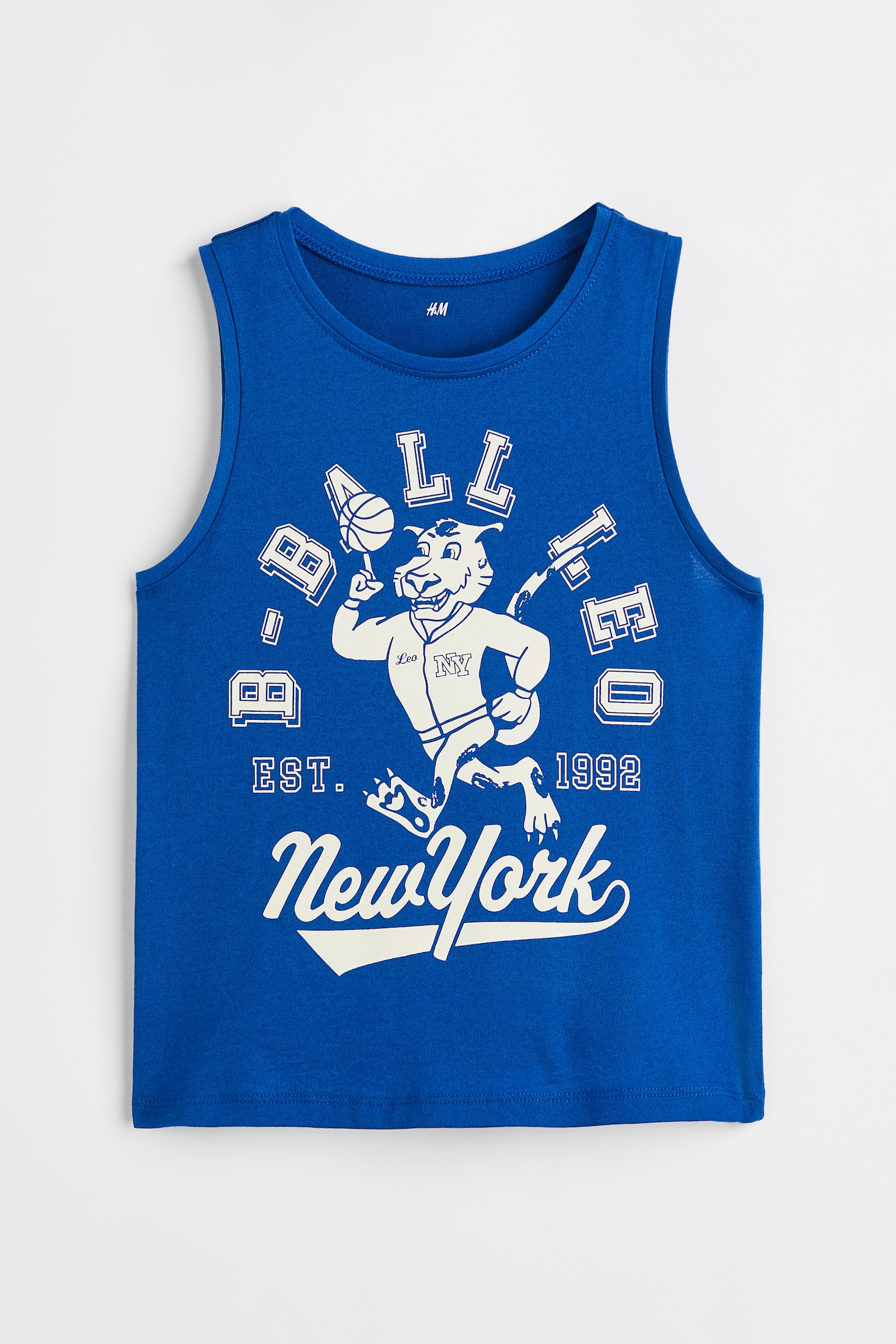 Print Tank - Blue/B-ball Leo/White/Tiger - 1