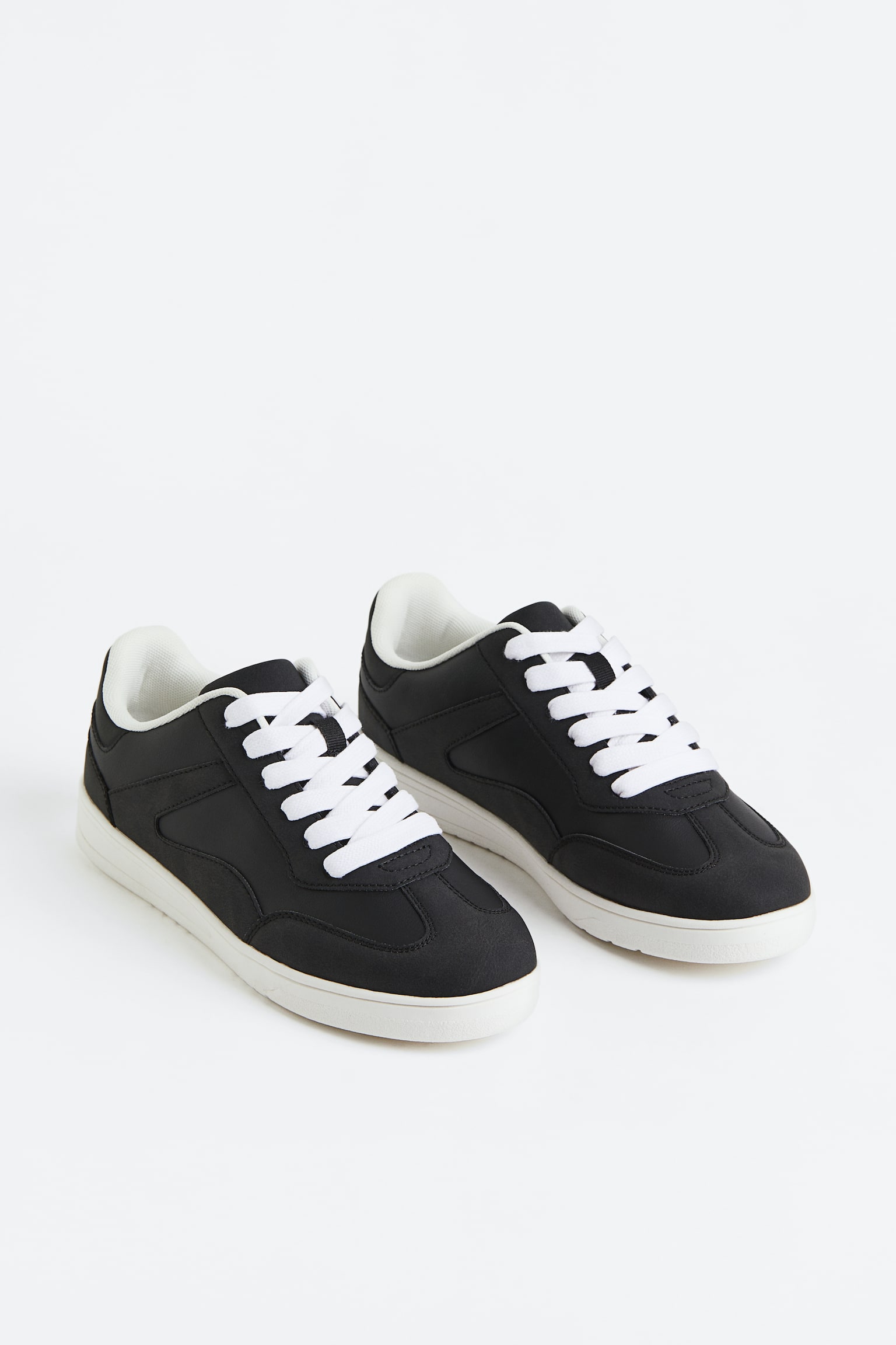 Sneakers - Black/White/Natural white - 3