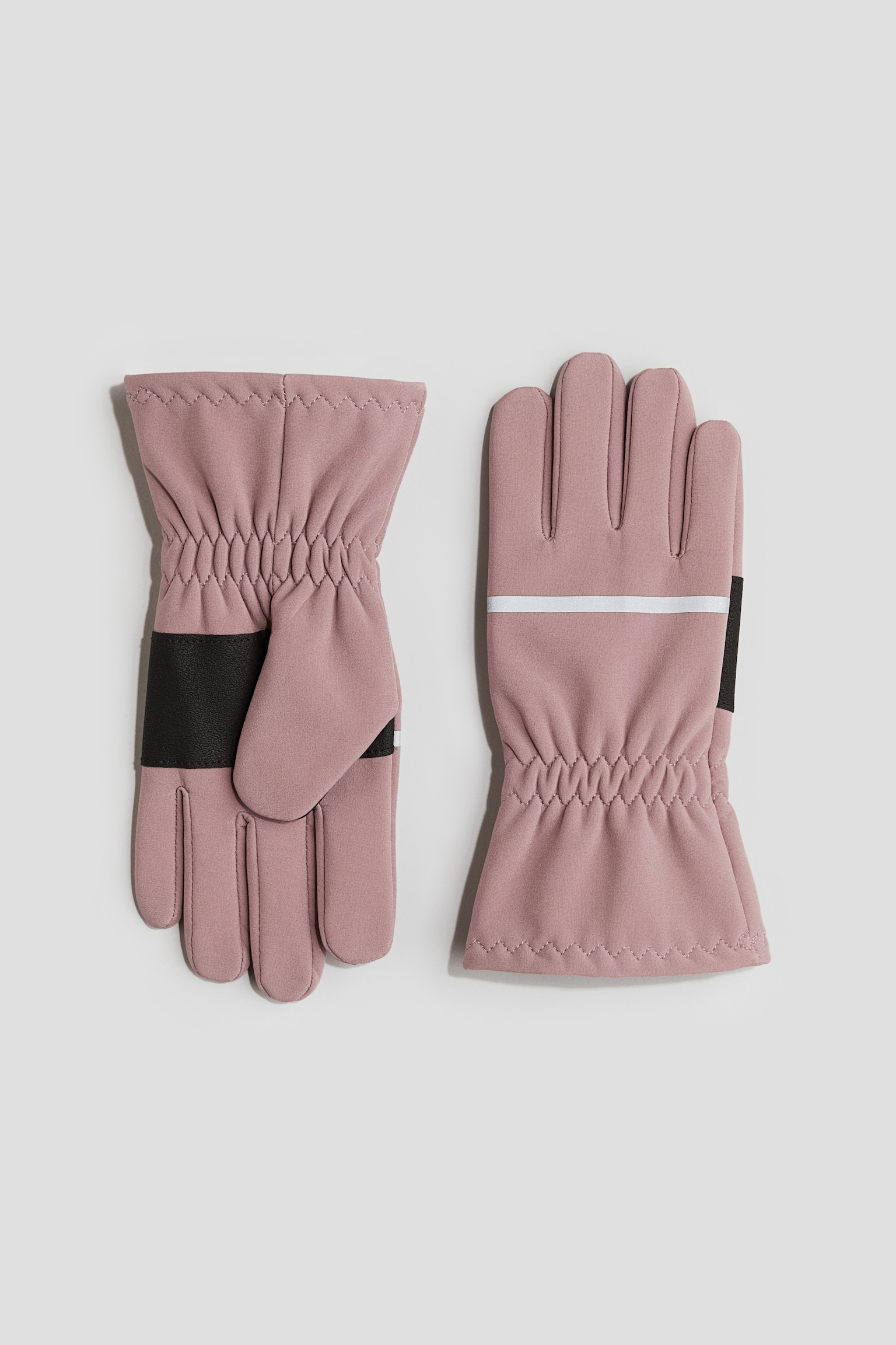 Water-repellent gloves - Light dusty pink/Black/Navy blue - 1