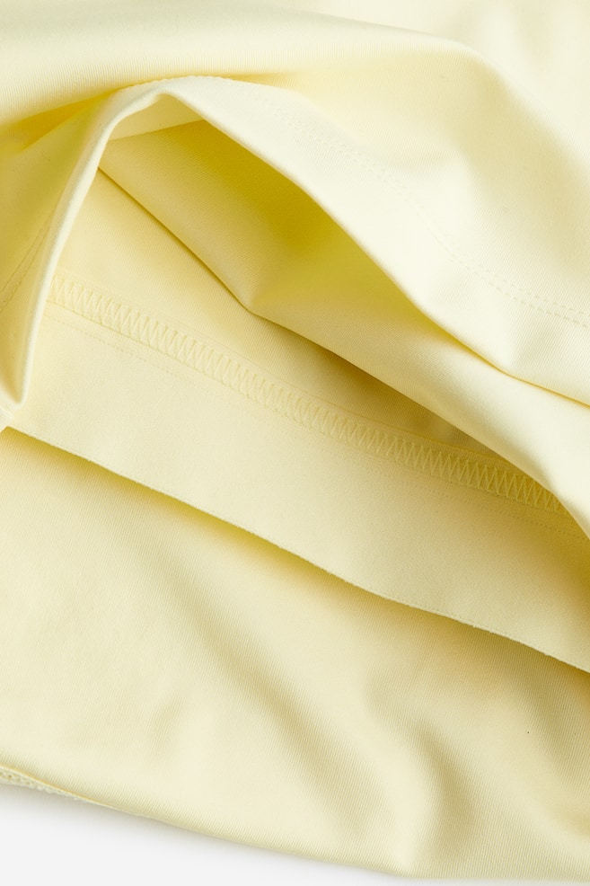 DryMove™ Cropped sports vest top - Light yellow/Black/Light khaki green/Pink - 7