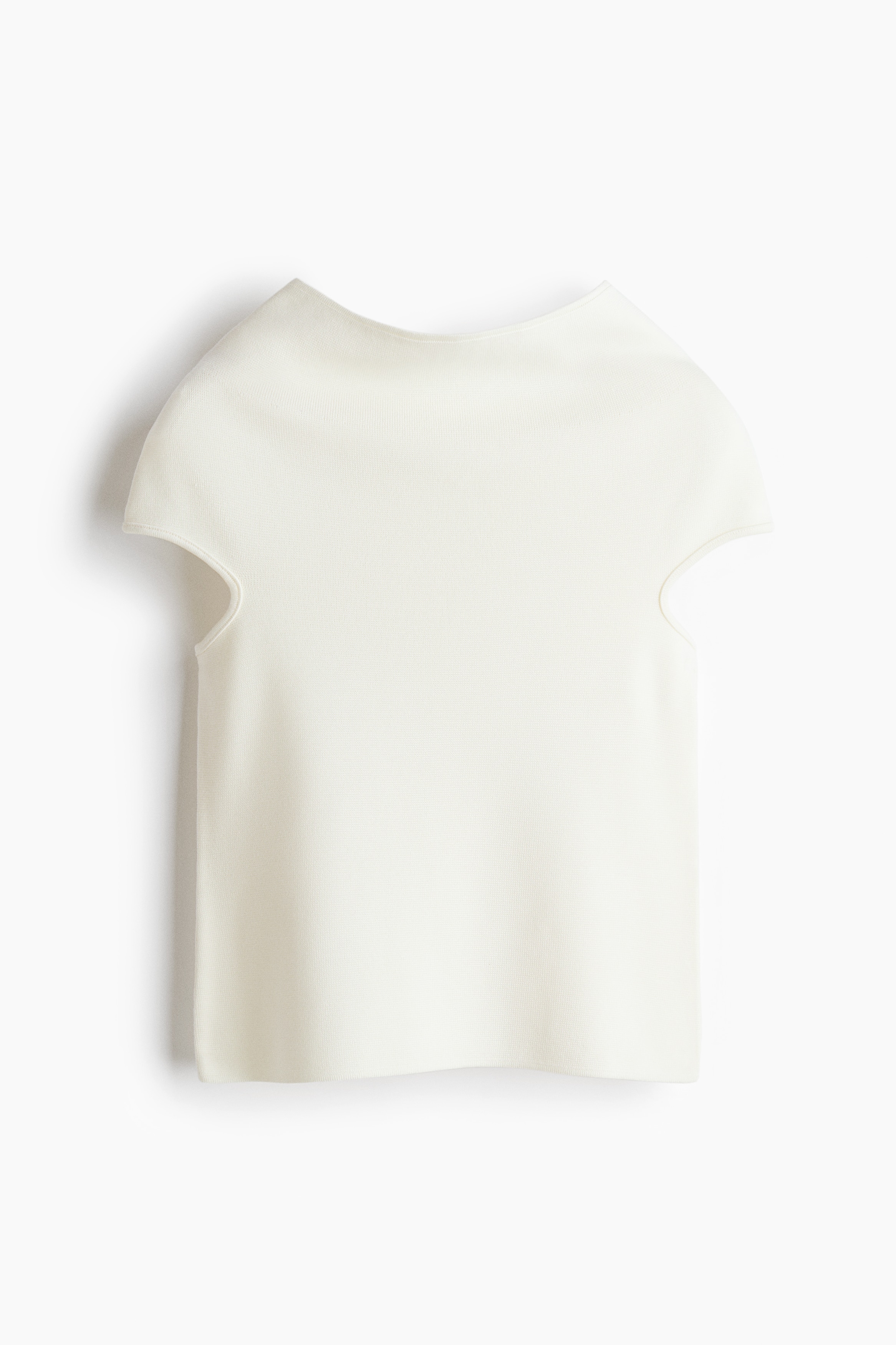 Shirt mit Turtleneck - Cremefarben/Dunkles Khakigrün/Schwarz