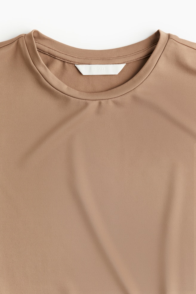 T-shirt ajusté en microfibre - Noir/Blanc/Gris foncé/Beige clair/dc - 3