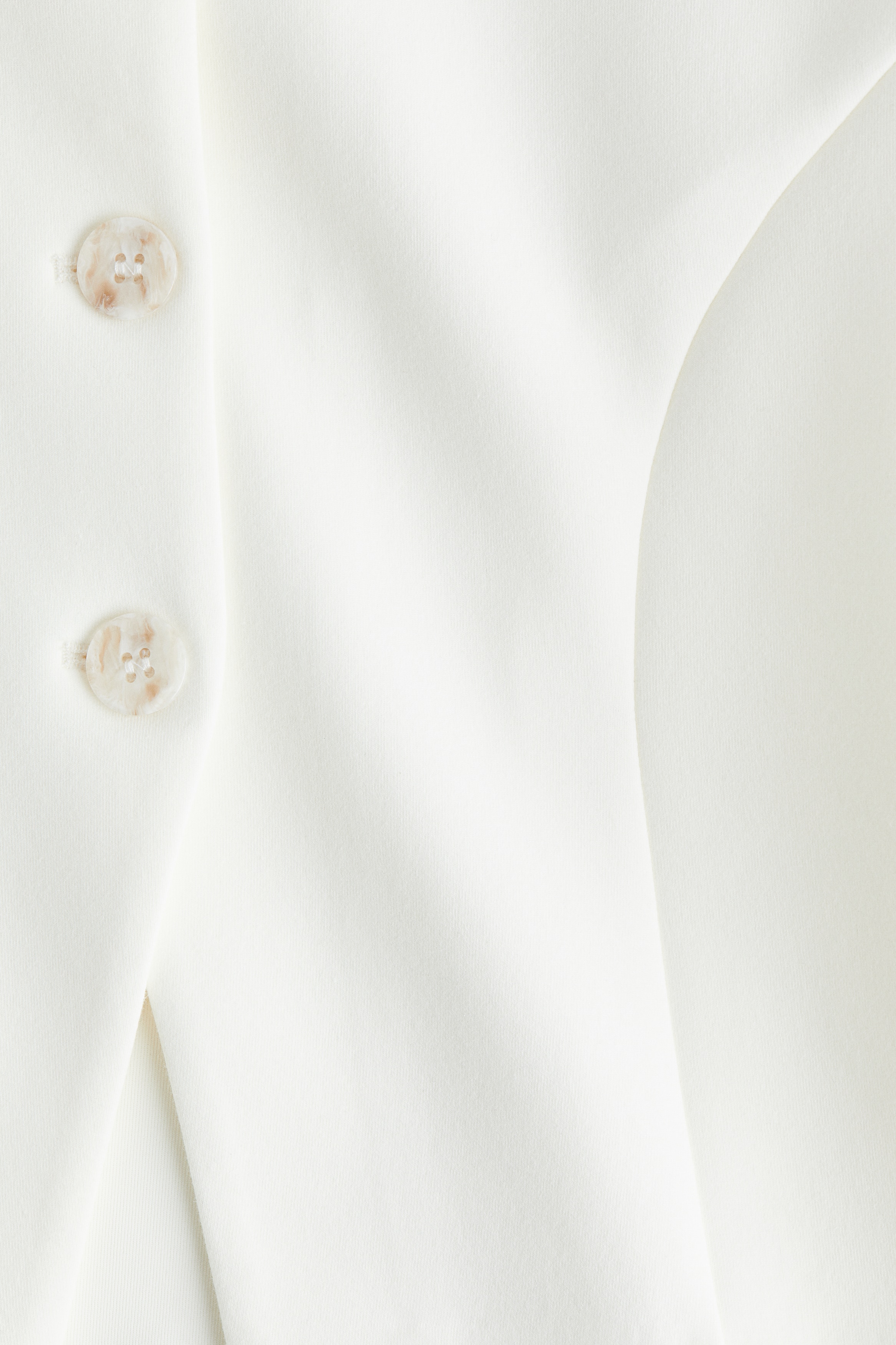 Collarless scuba blazer