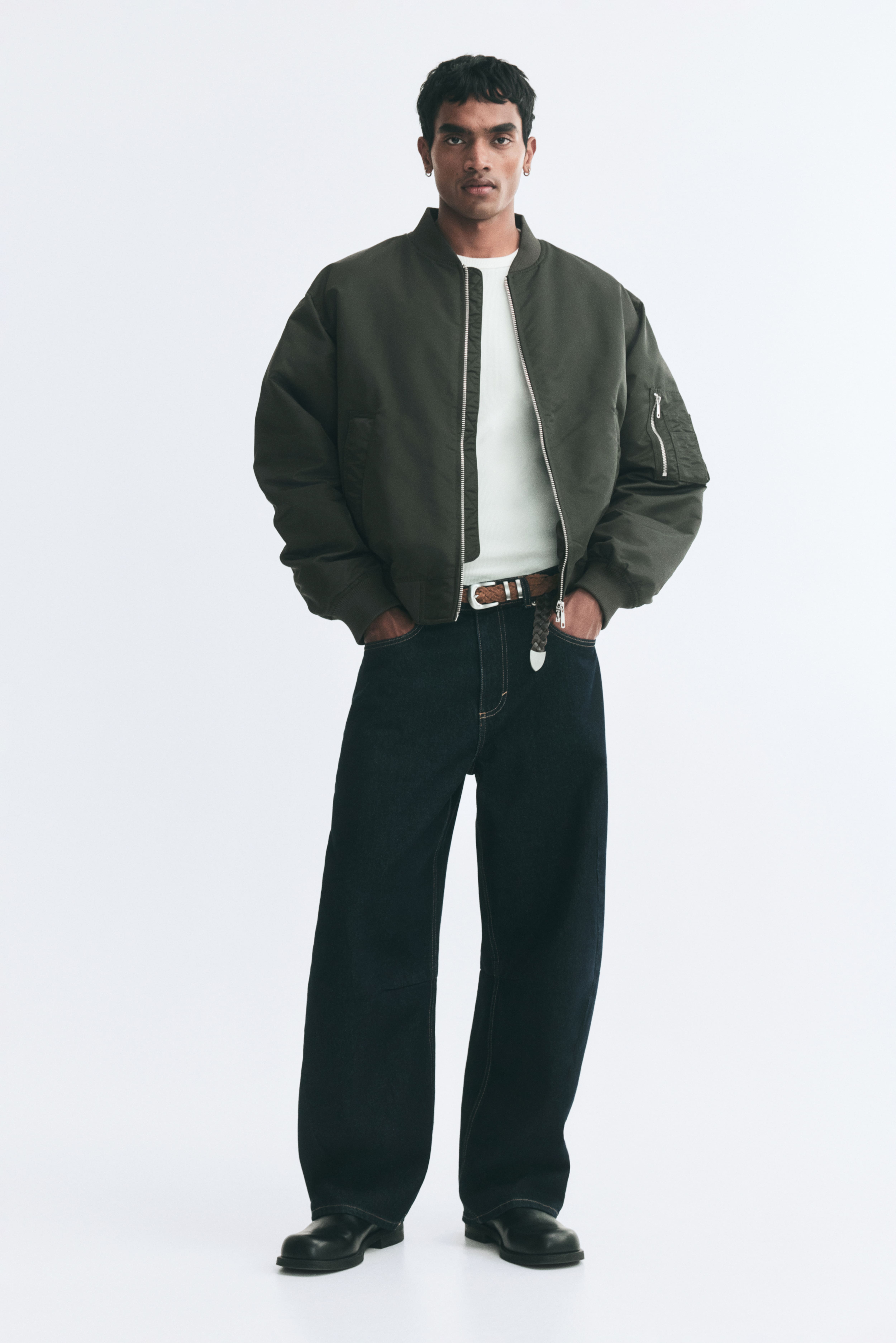 Padded Bomber Jacket