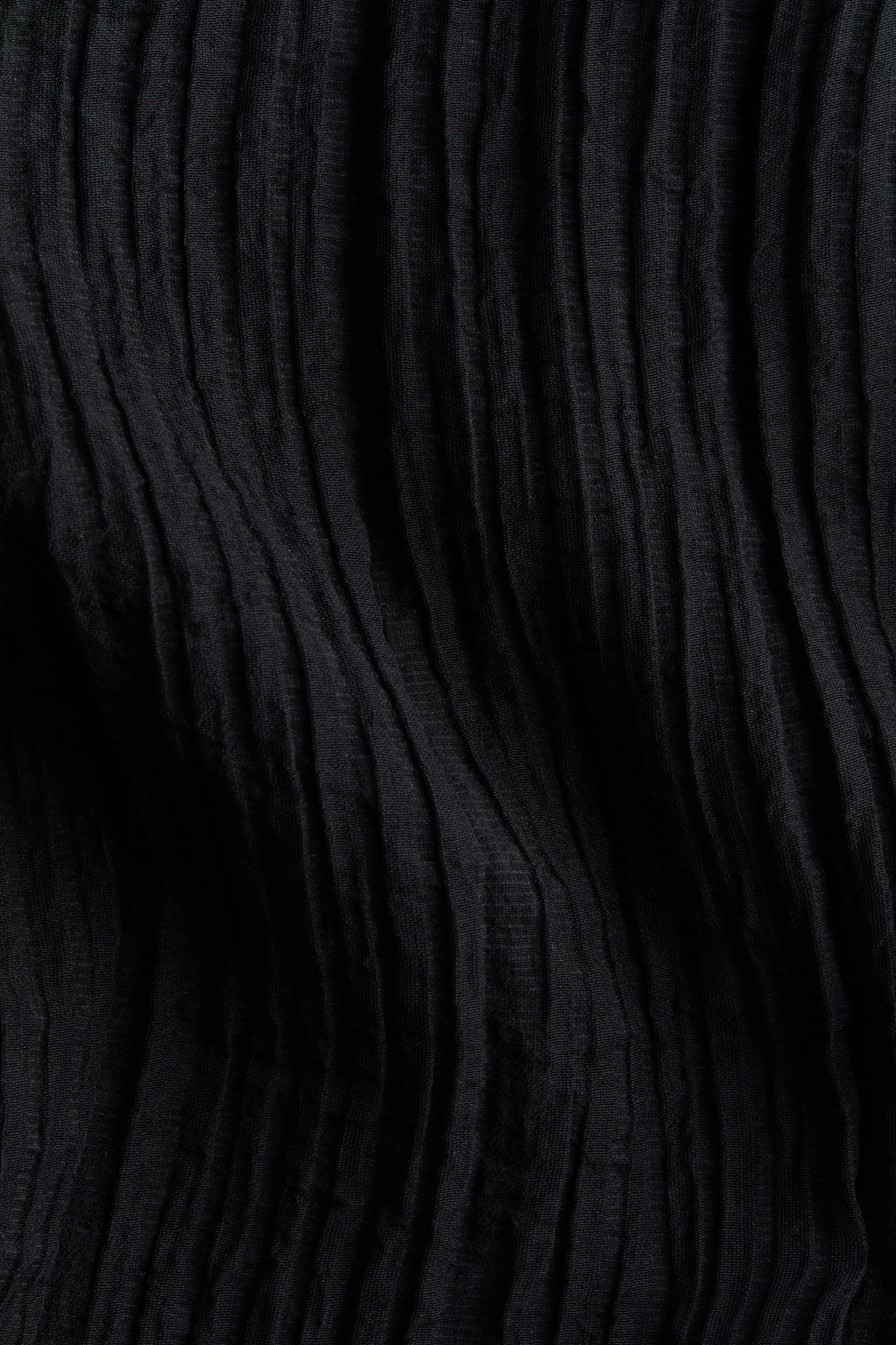 Agrandir l'image: Crinkled drawstring trousers - Noir - FEMME | H&M FR 2