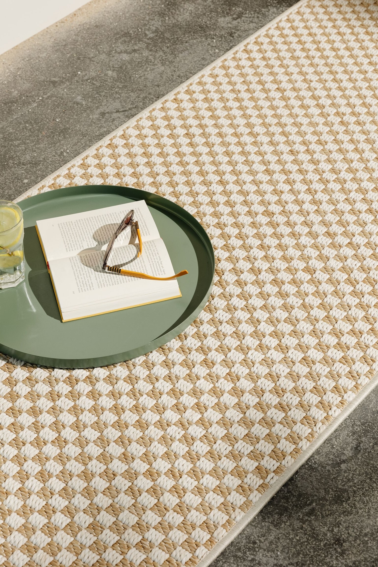 Tapis D'extérieur & Intérieur Taissa - Crème/Beige - 3