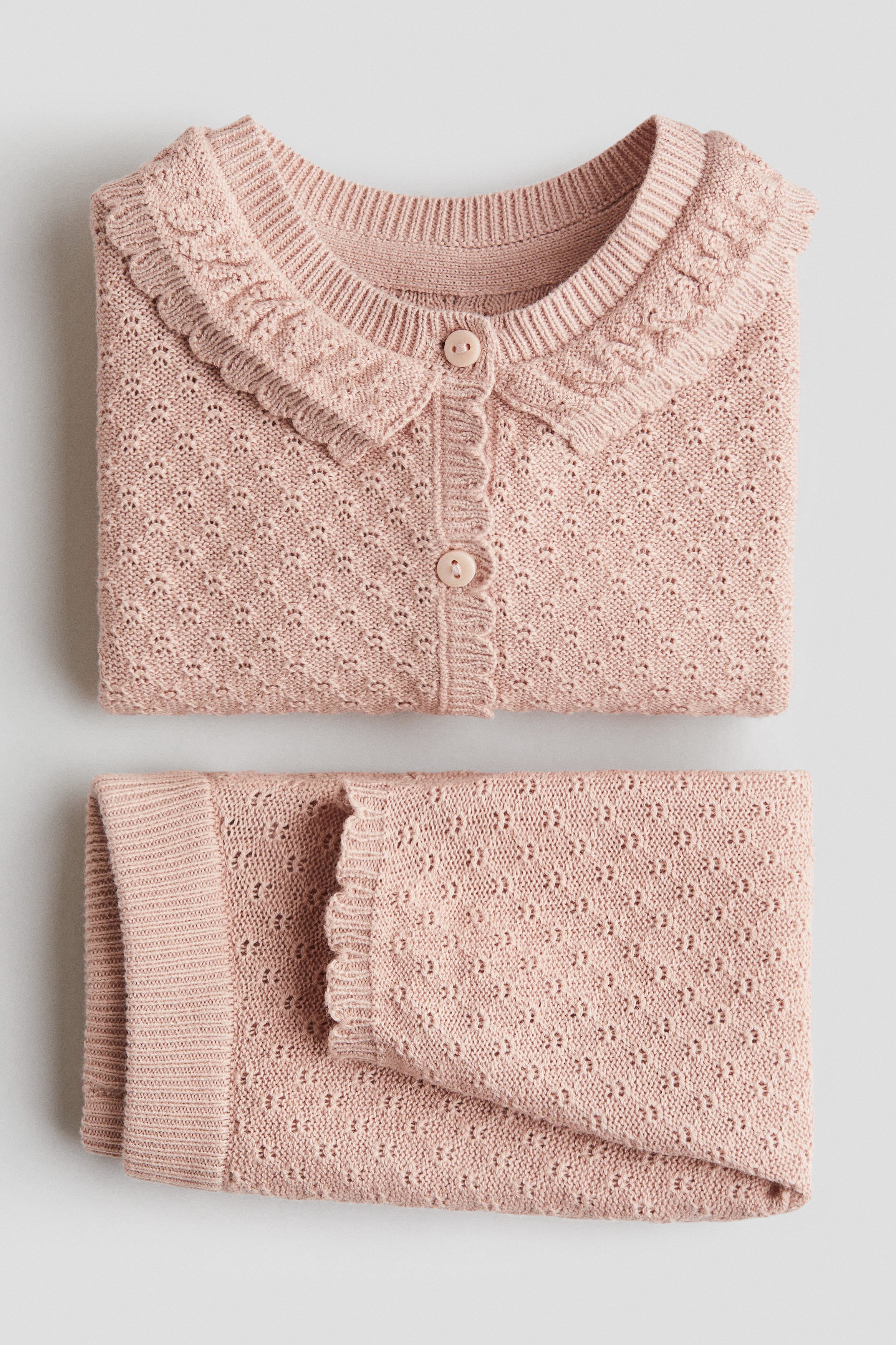 ANDMARY Hazel knit set Pink ピンク ANDMARY】Hazel knit set