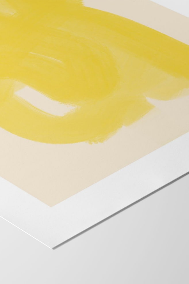 N. Atelier - Matin D'été - Yellow/abstract Art - 3