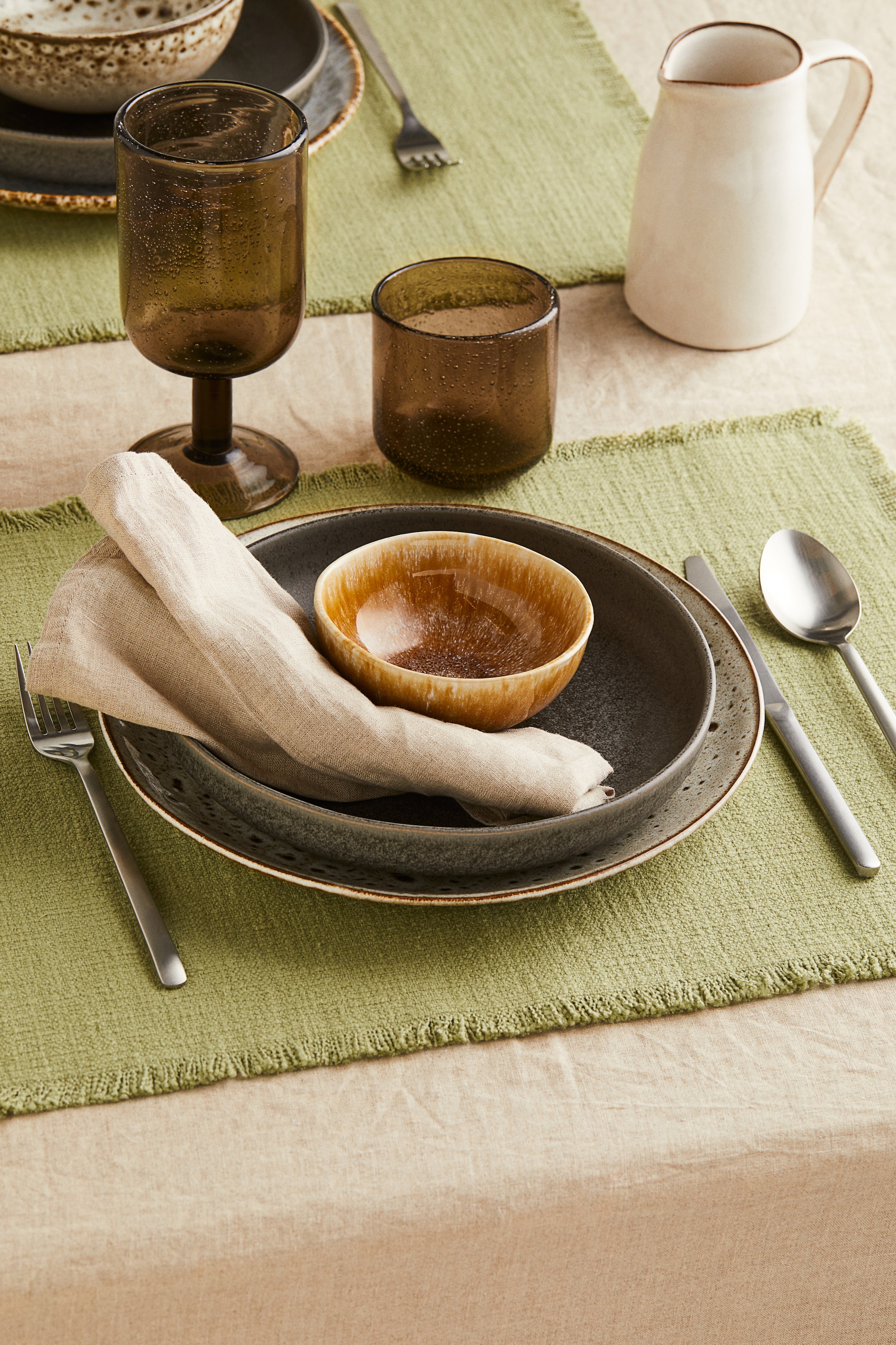 2-pack Fringed Placemats