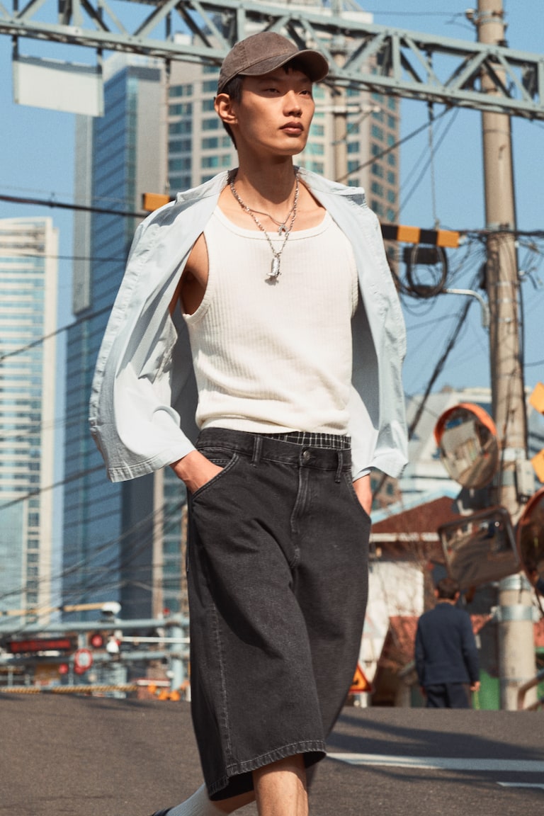 Super Baggy Denim shorts