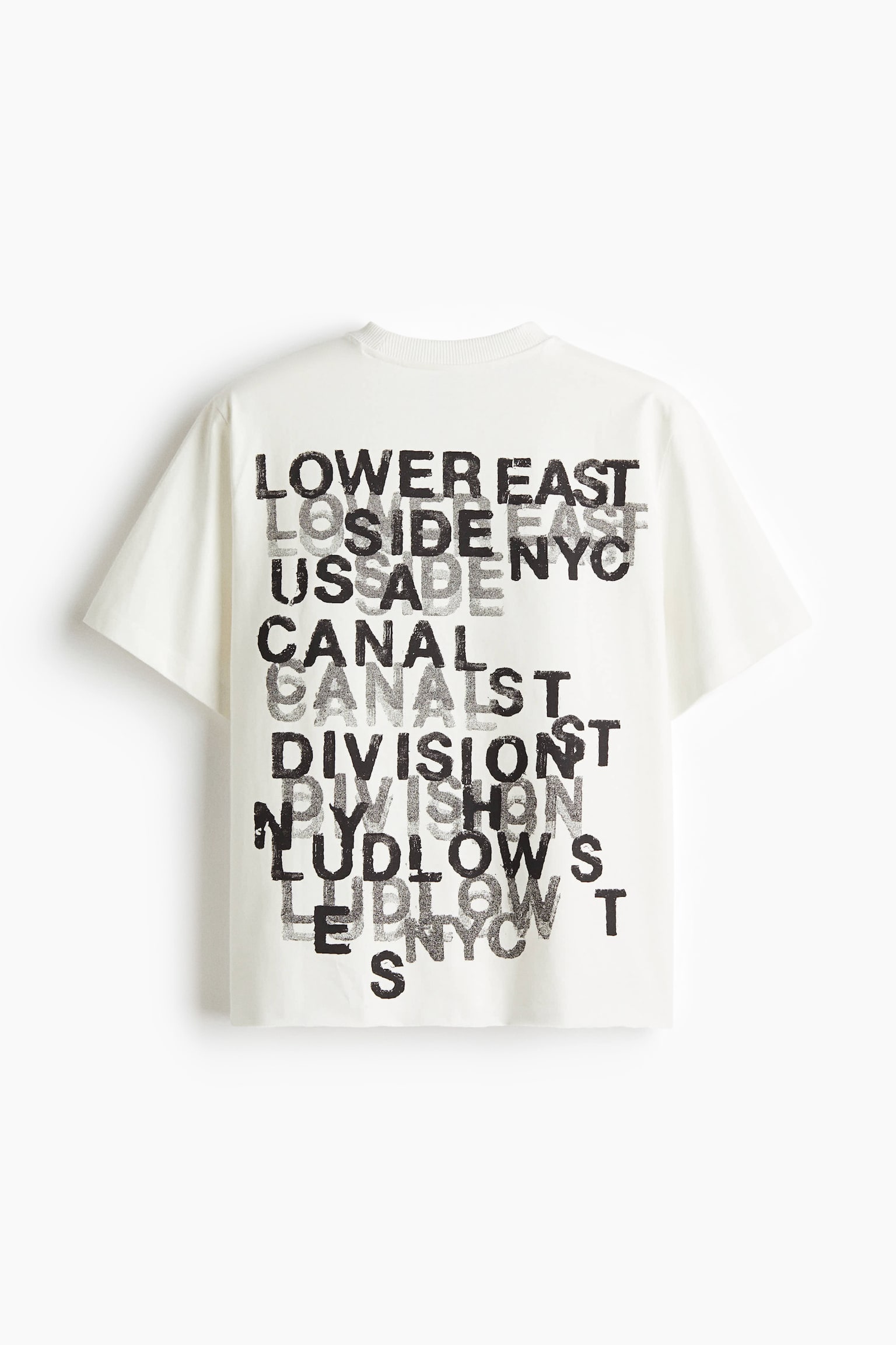 Áo thun cotton in hình Regular Fit - Màu trắng/Lower East Side/Màu nâu/Sunset/Màu xám đậm/Canal & Bowery - 7