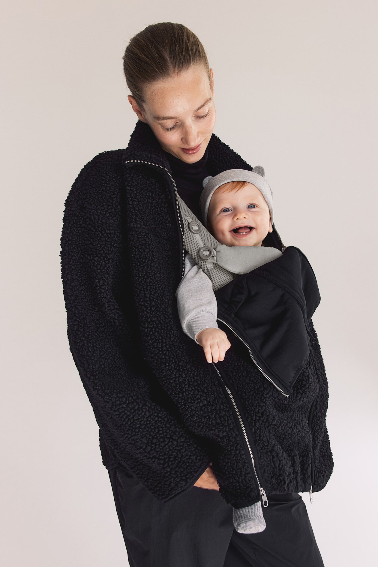 Milchshake Tragejacke Fleece Agnes Tragejacke Tragejacken