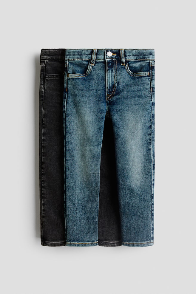 2er-Pack Slim Fit Jeans - Denimgrau/Denimblau/Denimblau/Helles Denimblau - 1