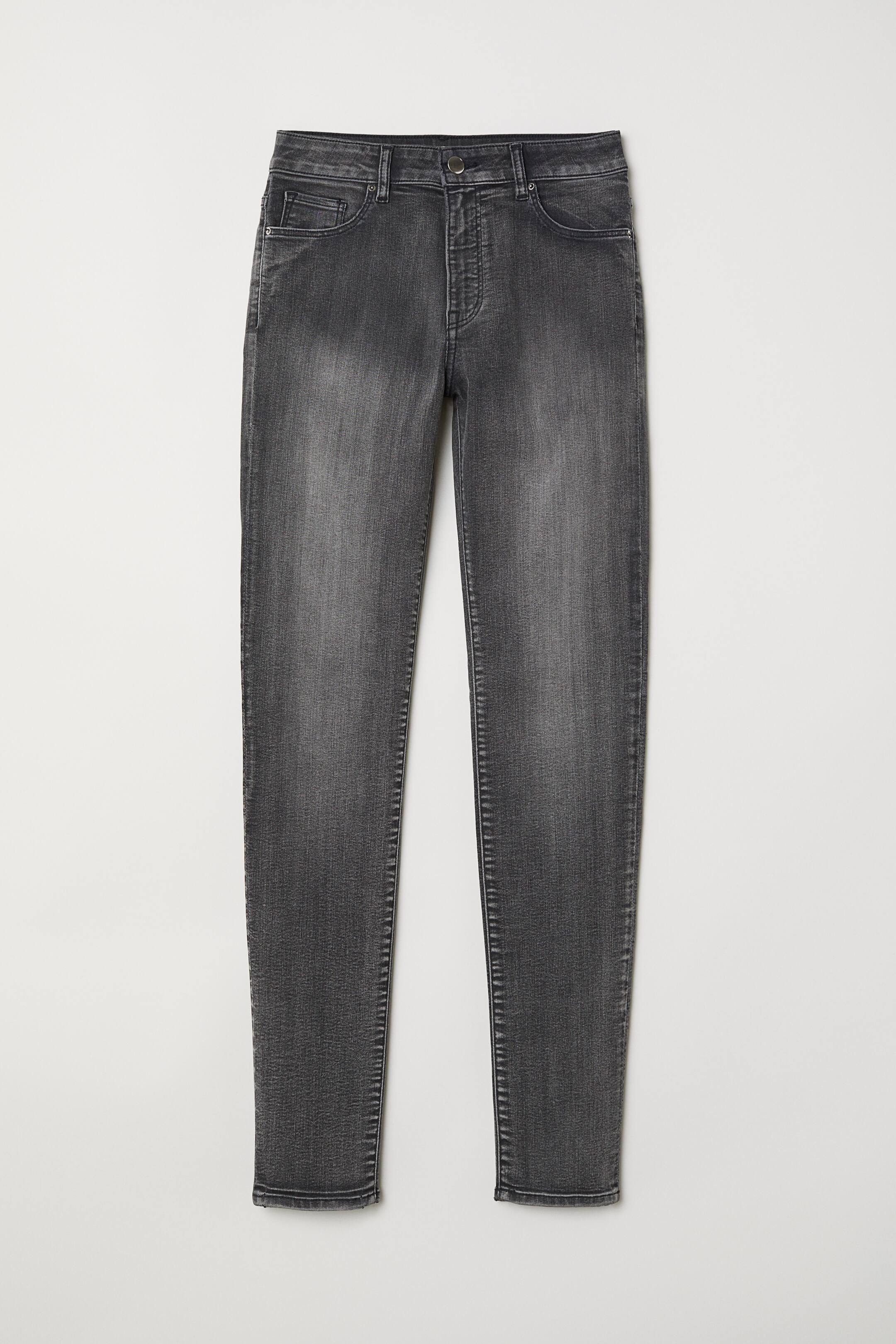 Büyük resmi görüntüle: Skinny Regular Jeans - Gri - KADIN | H&M TR 1