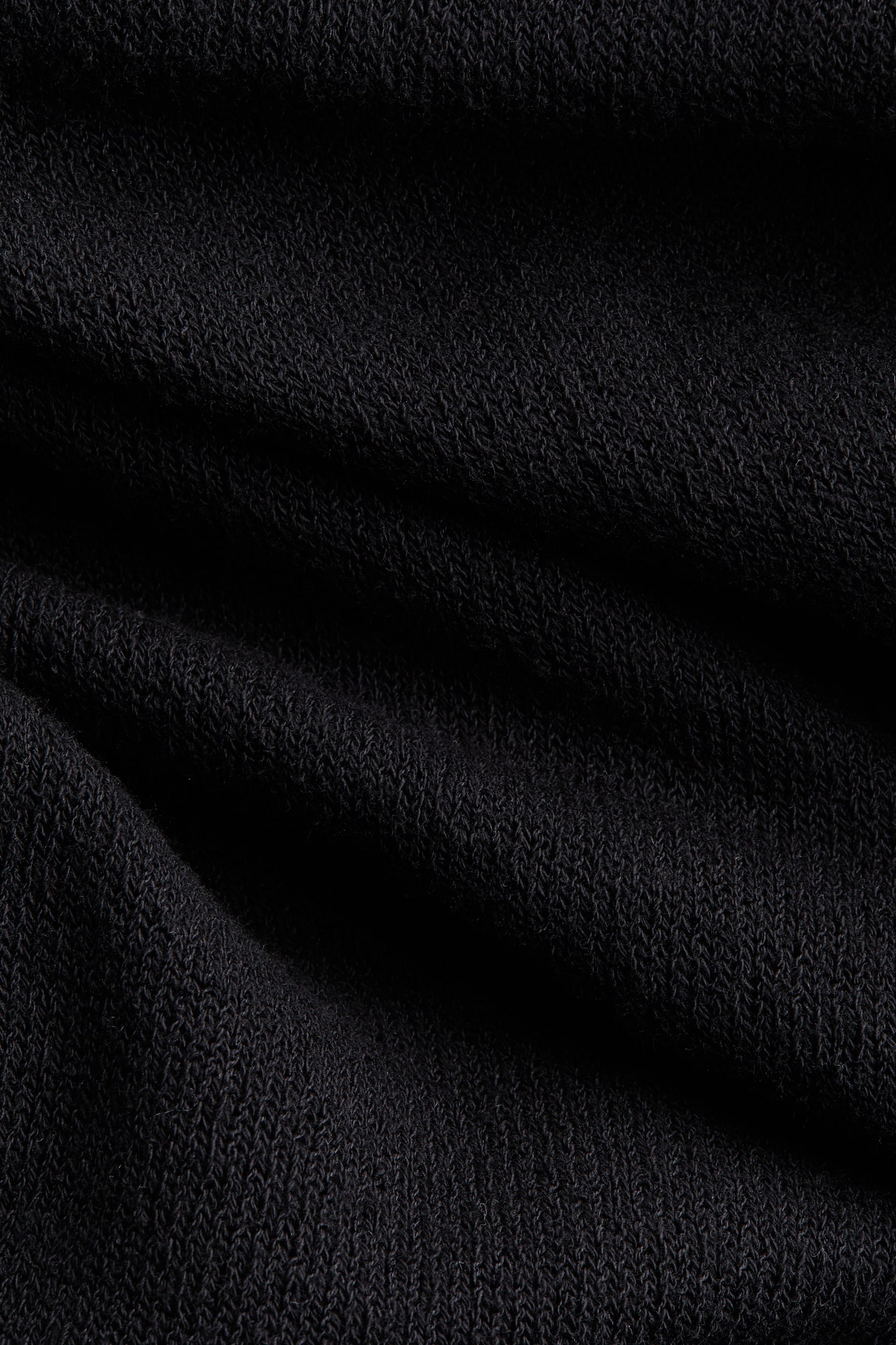 Fine-knit boat-neck dress - Black/White - 3