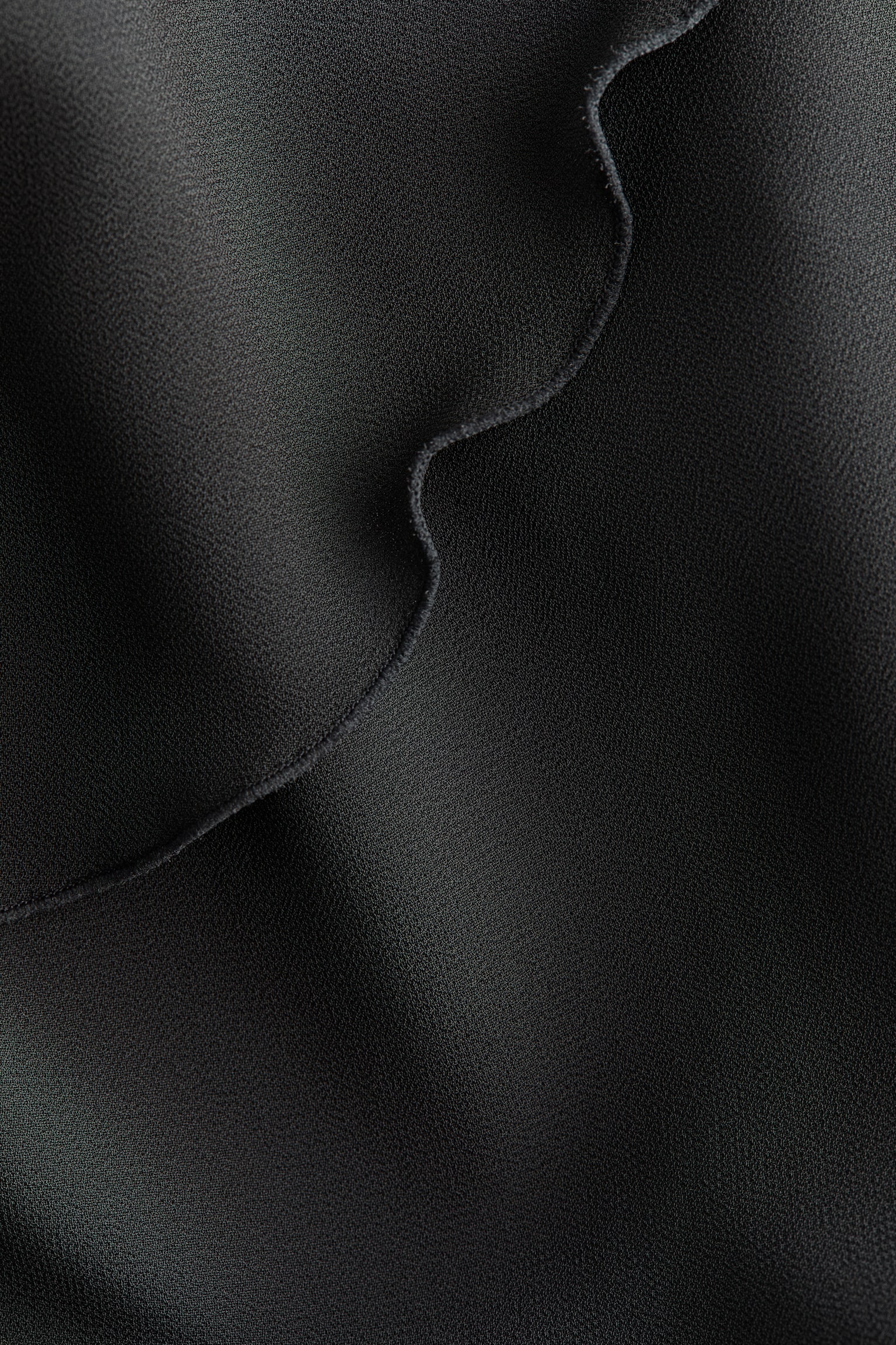 Женское платье H&M Tie-Back Slip, цвет: Тёмный серый — фото 5