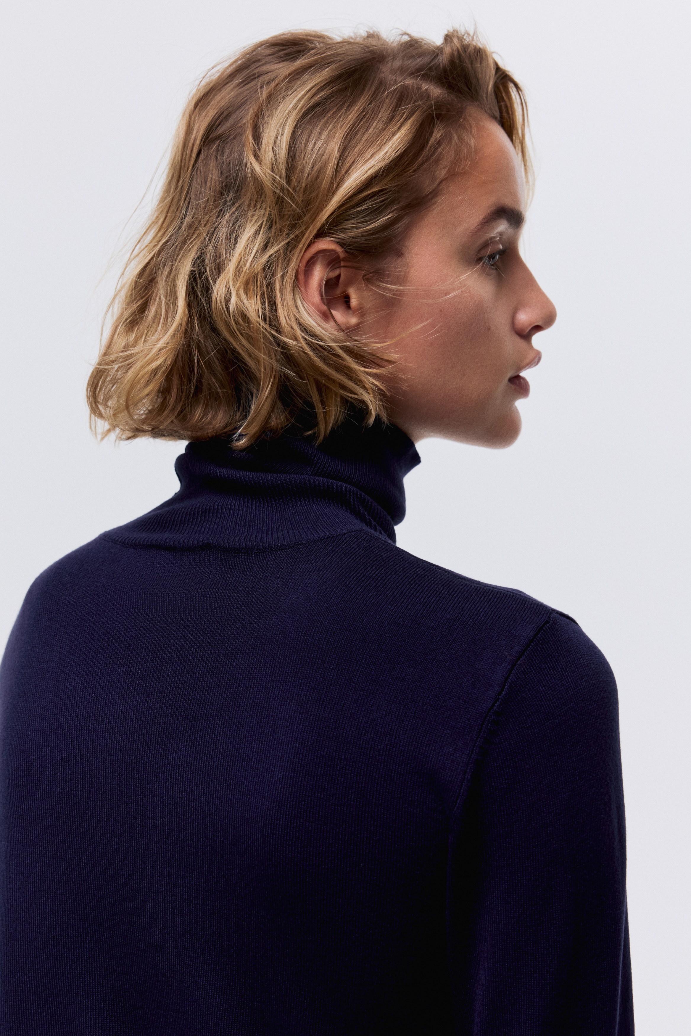 タートルネックセーター - ホワイト - レディース | H&M JP