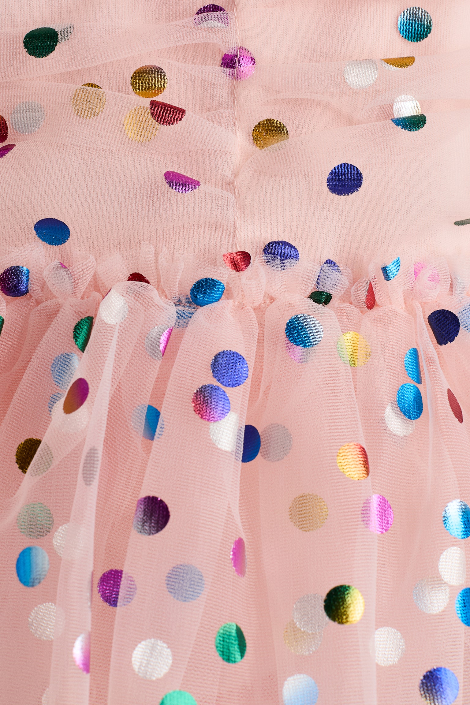 Akrobata balerina jelmez - Rózsaszín/pöttyös - 3