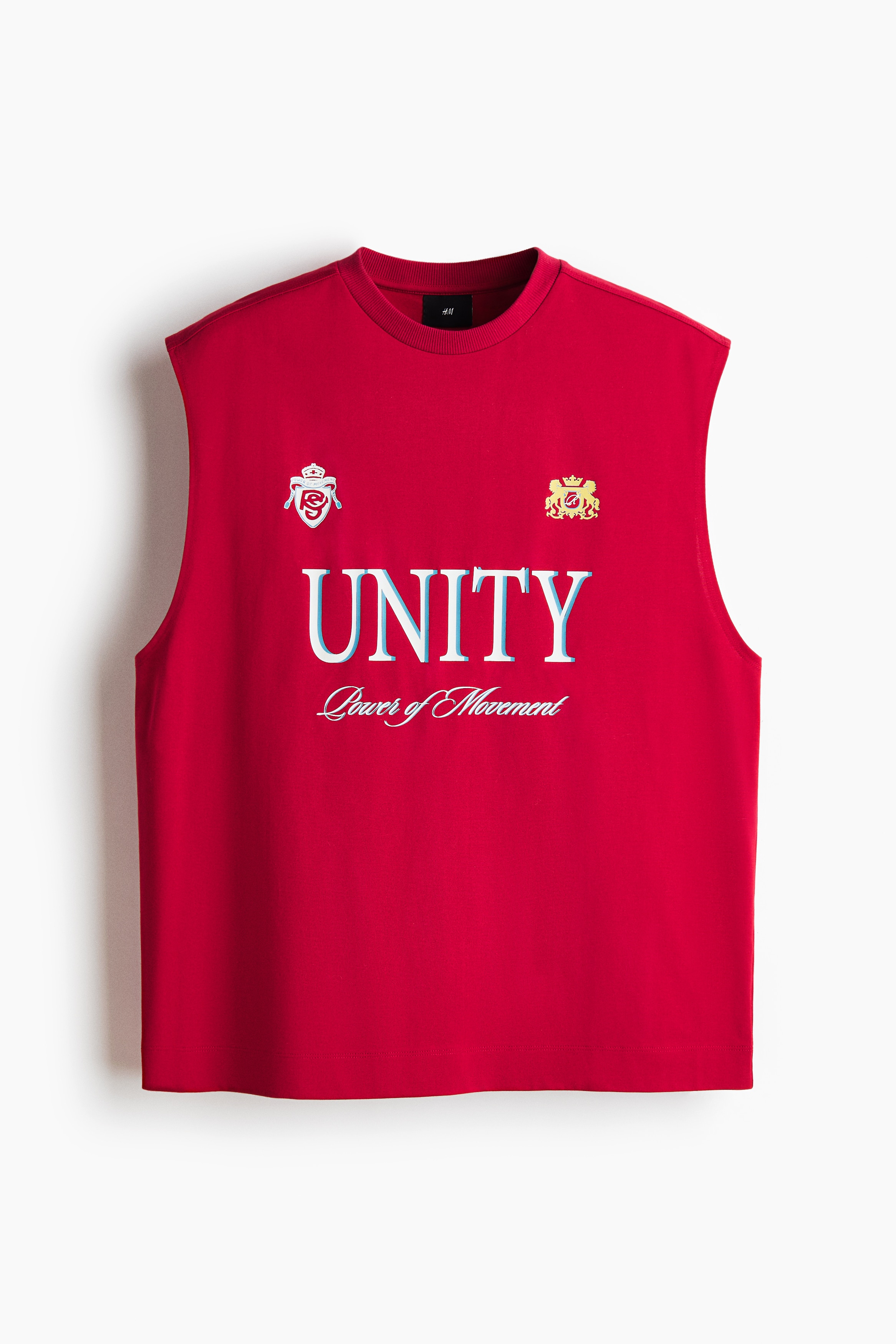 Áo ba lỗ in hình Loose Fit - Màu đỏ/Unity/Màu kem/Royal Season