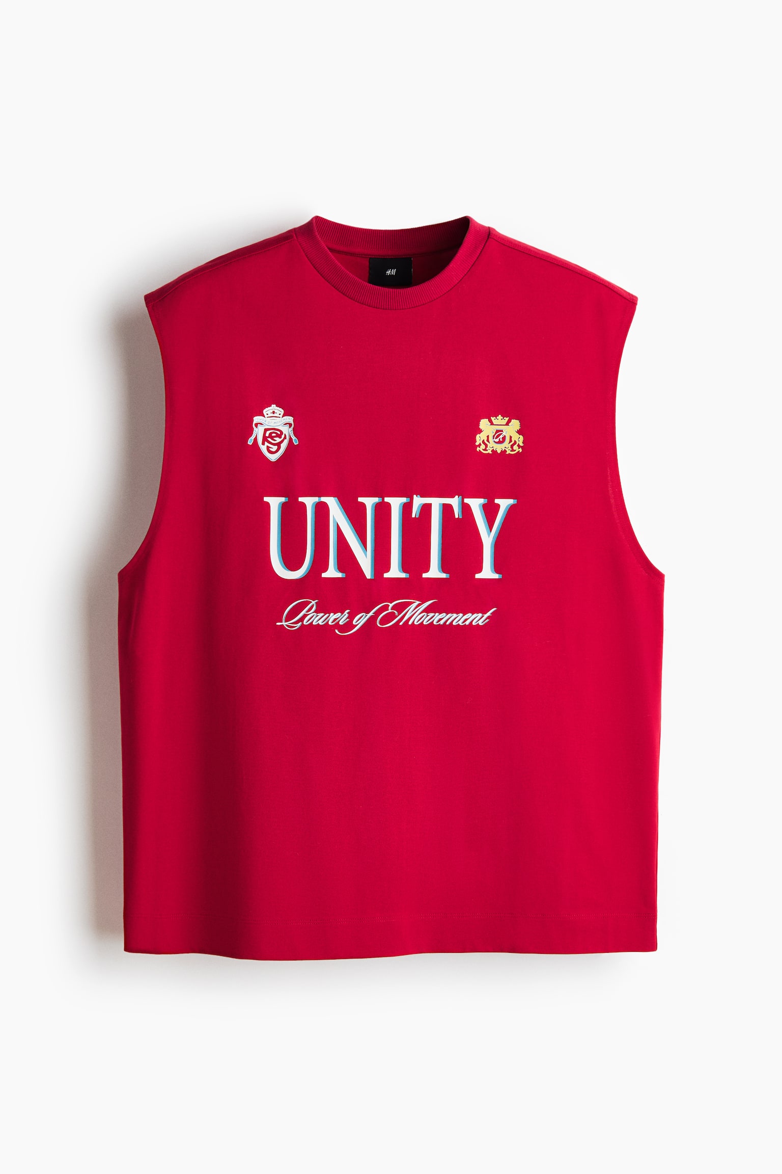 Loose-Fit Printed Tank Top - Red/Unity/Cream/Royal Season/Green/Unity - 1