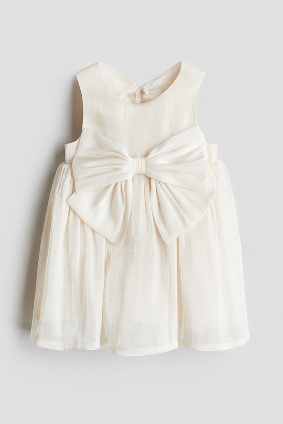 Детские платья H&M Bow-Detail Organza Dress