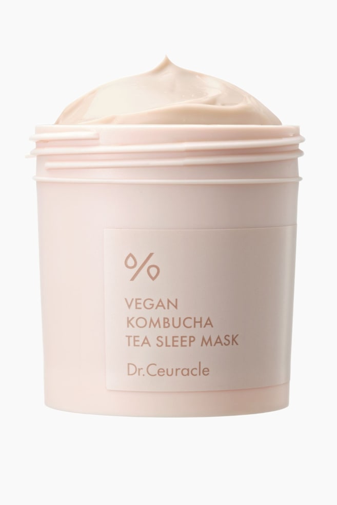Vegan Kombucha Tea Sleep Mask - Lyserød - 1