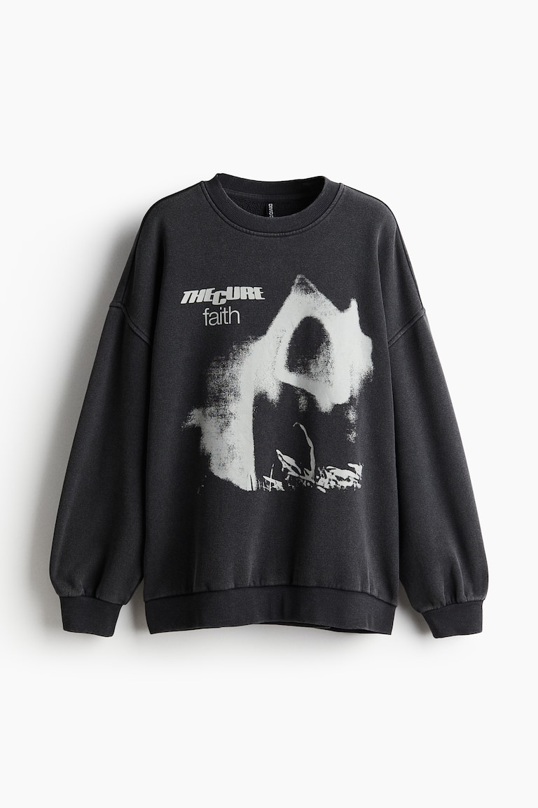H&m Sweat Oversize Noir Femme Sweat Oversize
