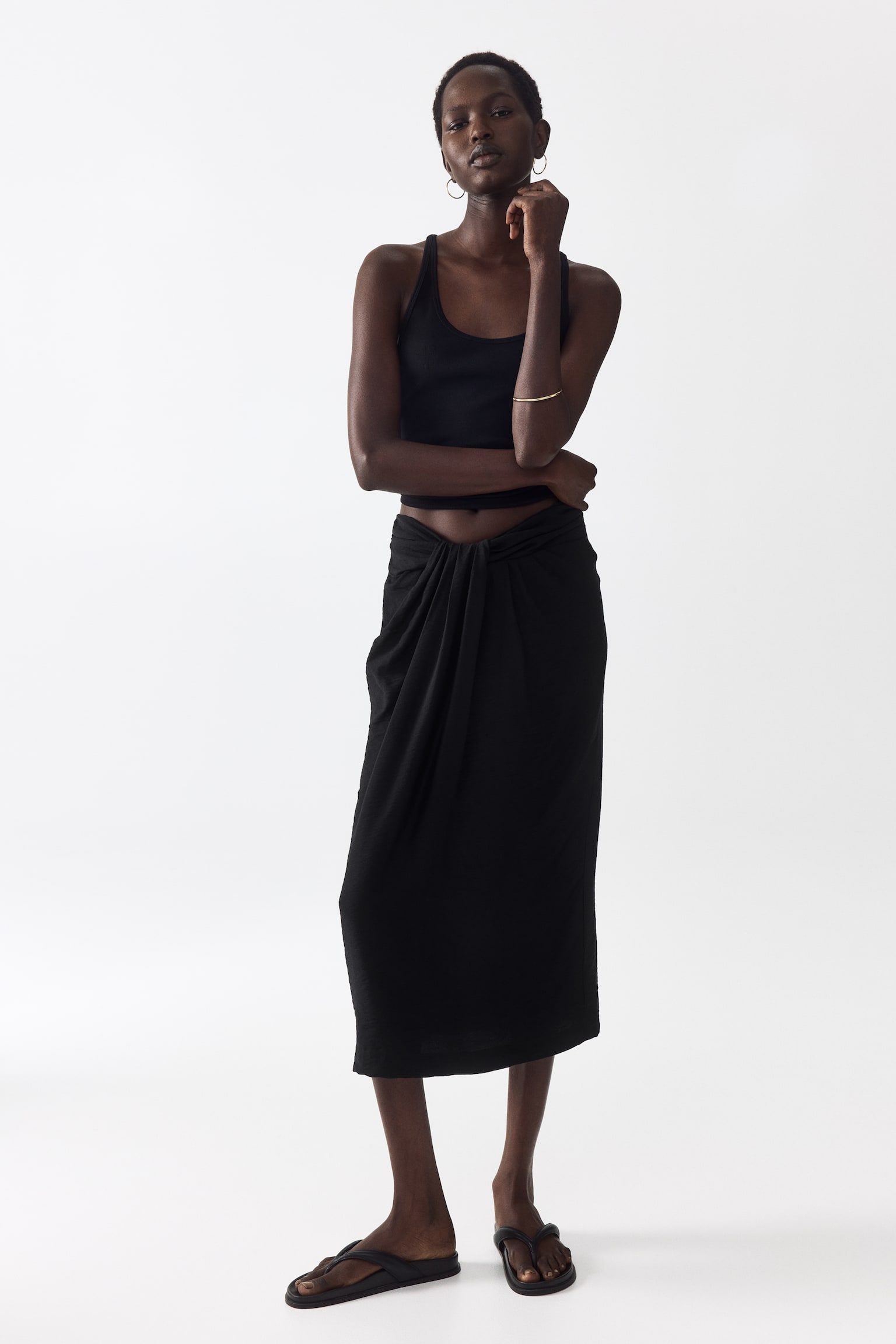 Twist-detail skirt - 3