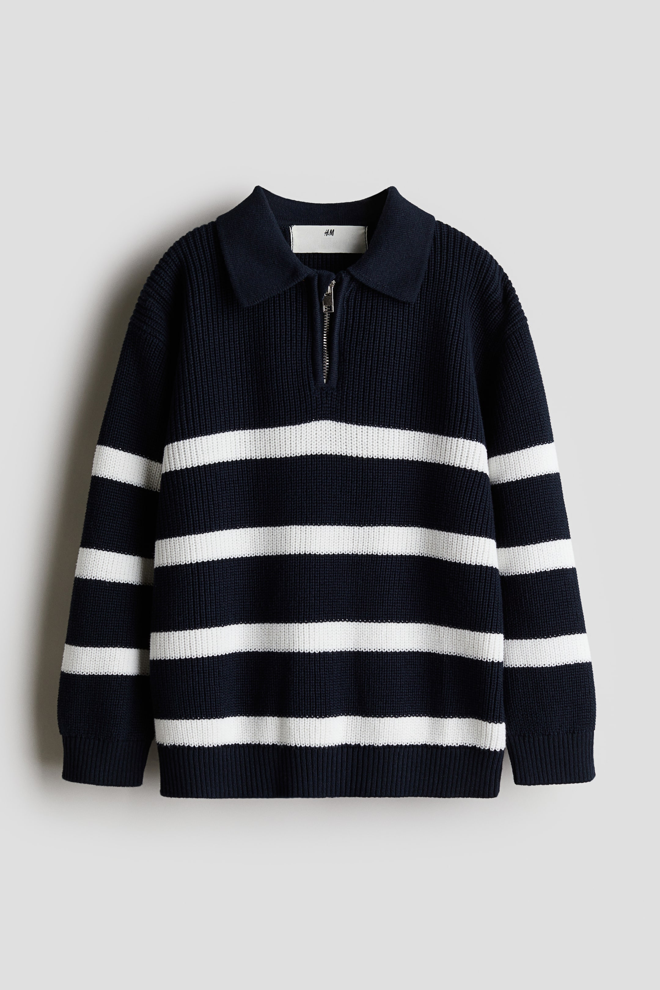 Half-Zip Polo Sweater