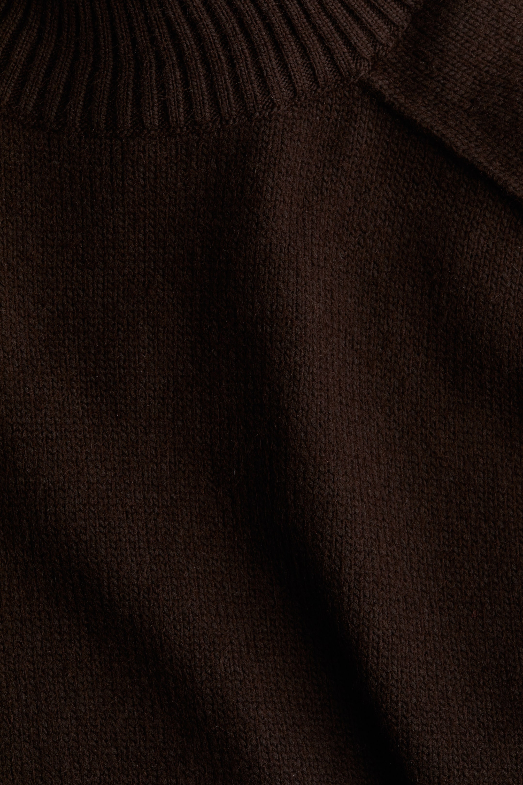 Turtleneck jumper - Dark brown - Ladies | H&M GB 6