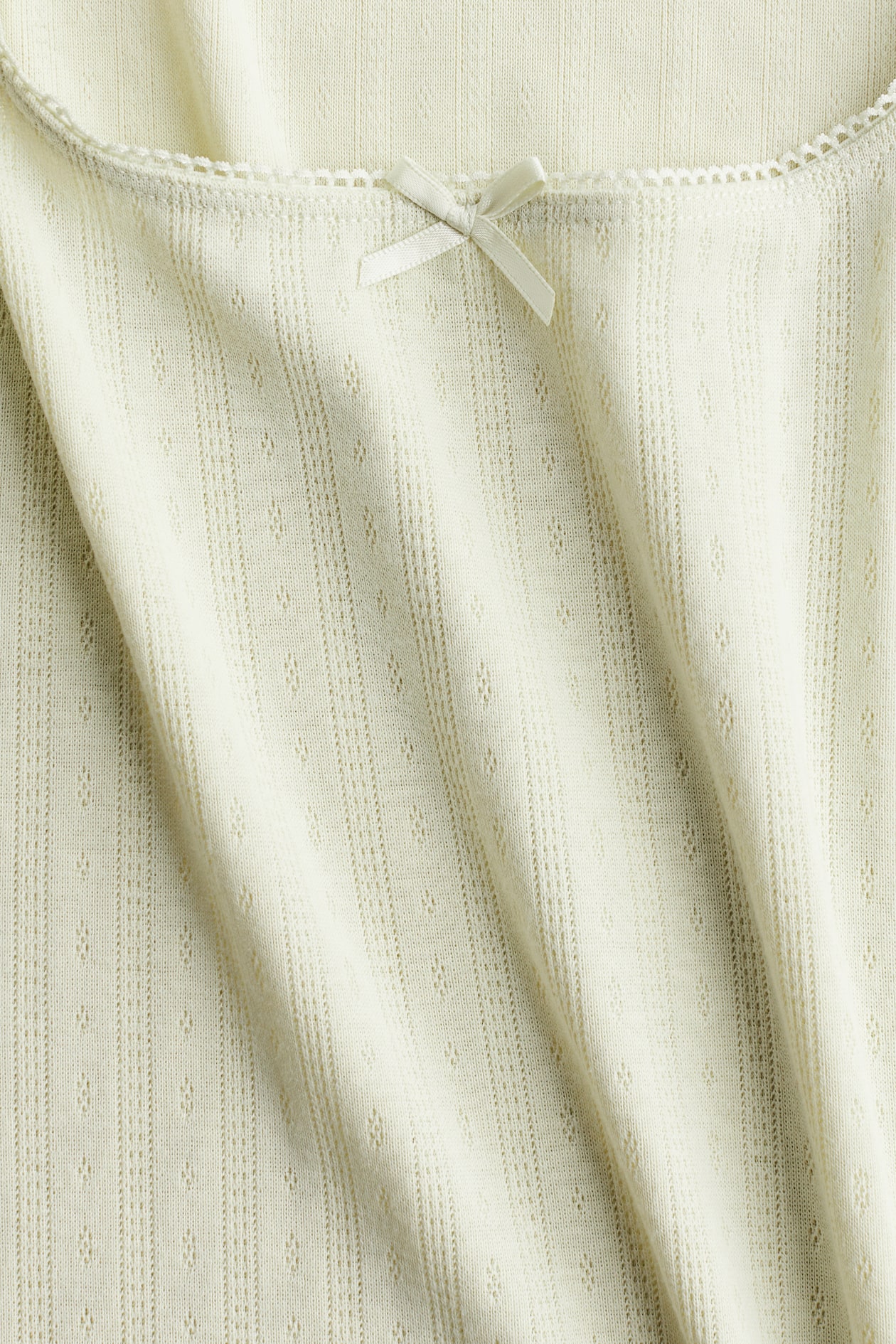 Pointelle Jersey Tank Top - image 2