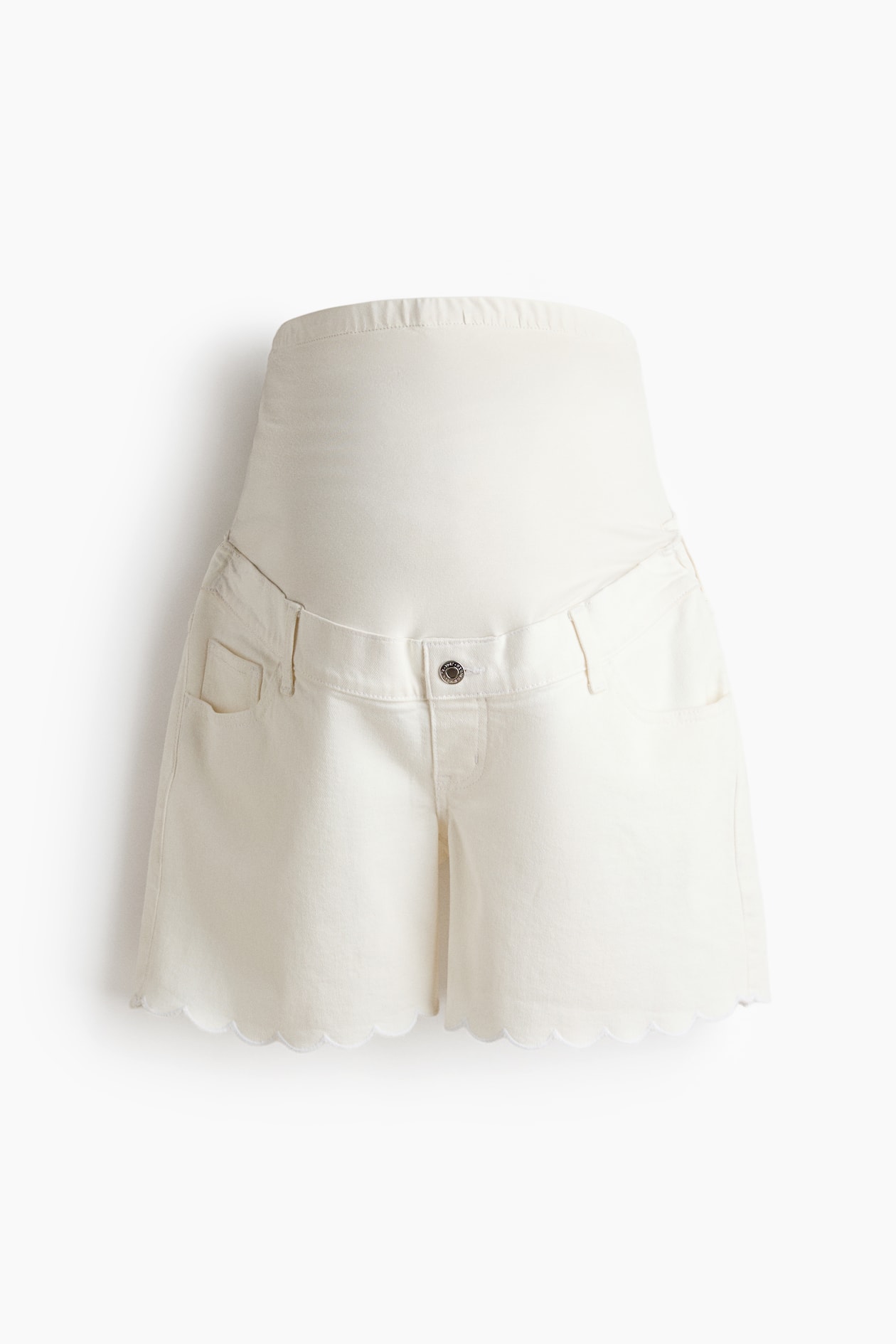 MAMA Denim Shorts