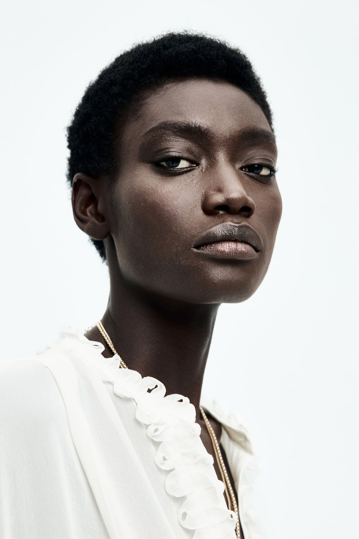 Crêpe Blouse - White - Ladies | H&amp;M CA