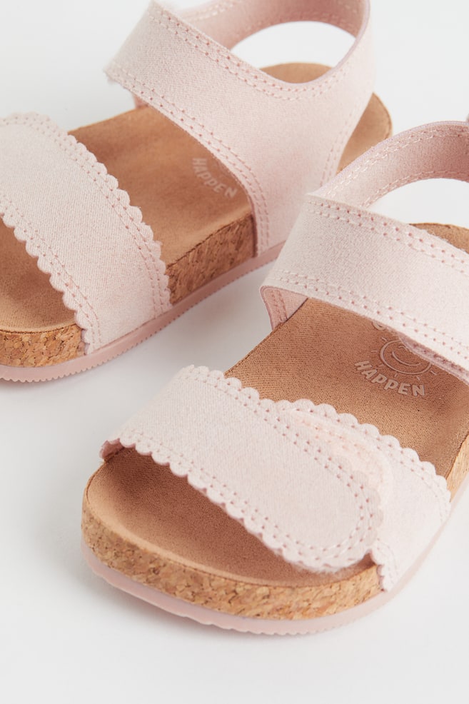 Sandals - Powder pink/Light brown/Cream/Light pink/Block-coloured/dc/dc - 2
