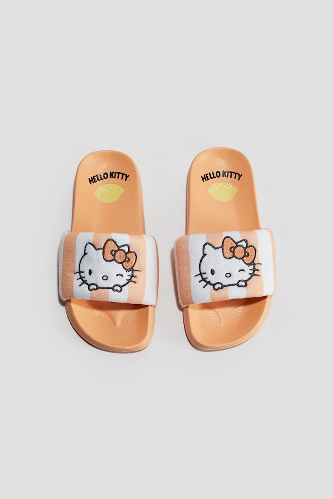 Badslippers - Oranje/Hello Kitty/Lichtroze/Hello Kitty/Lichtroze/Minnie Mouse - 1