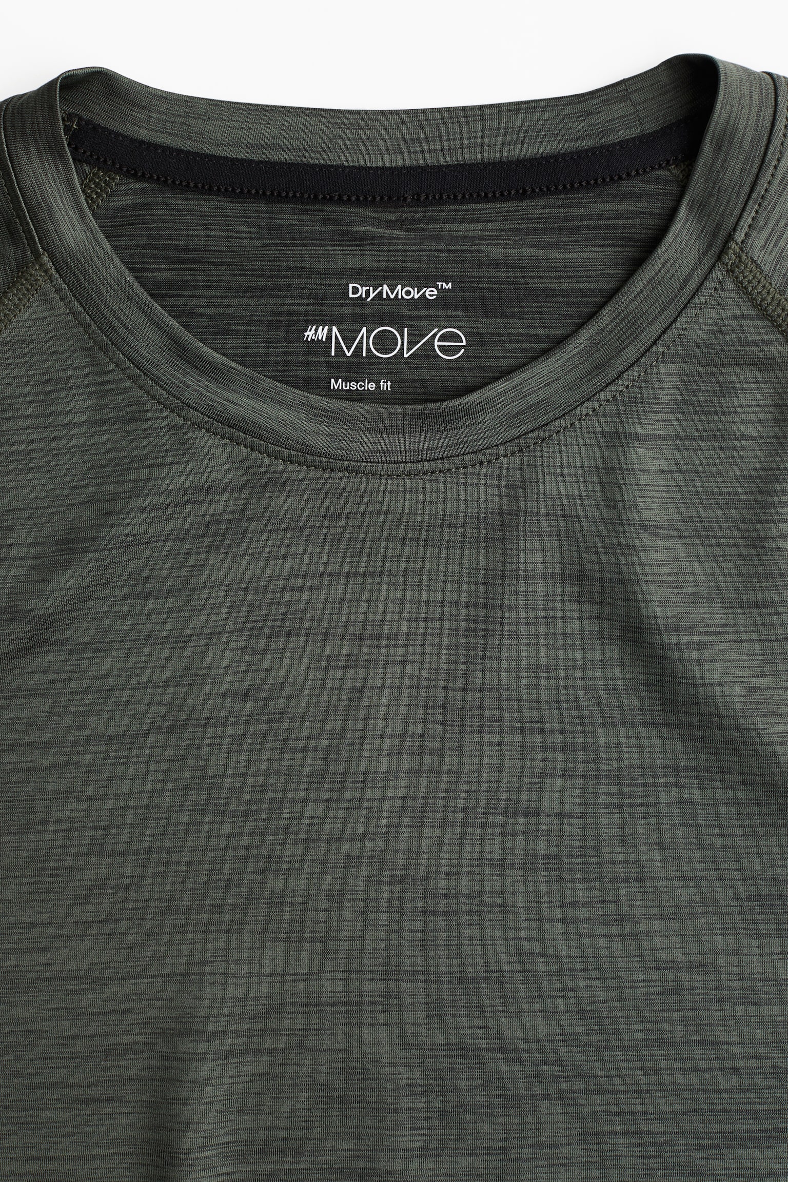 DryMove™ Sports top - Dark khaki green marl/Dark blue marl/Dark turquoise/Black marl/Burgundy marl/Dark grey/Block-coloured - 2