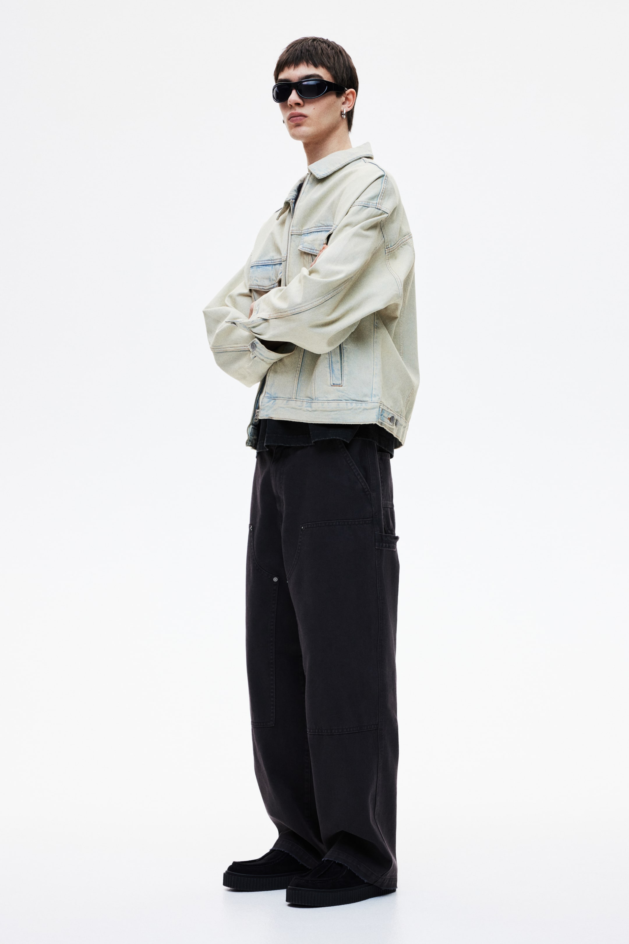 Baggy Fit Carpenter Pants