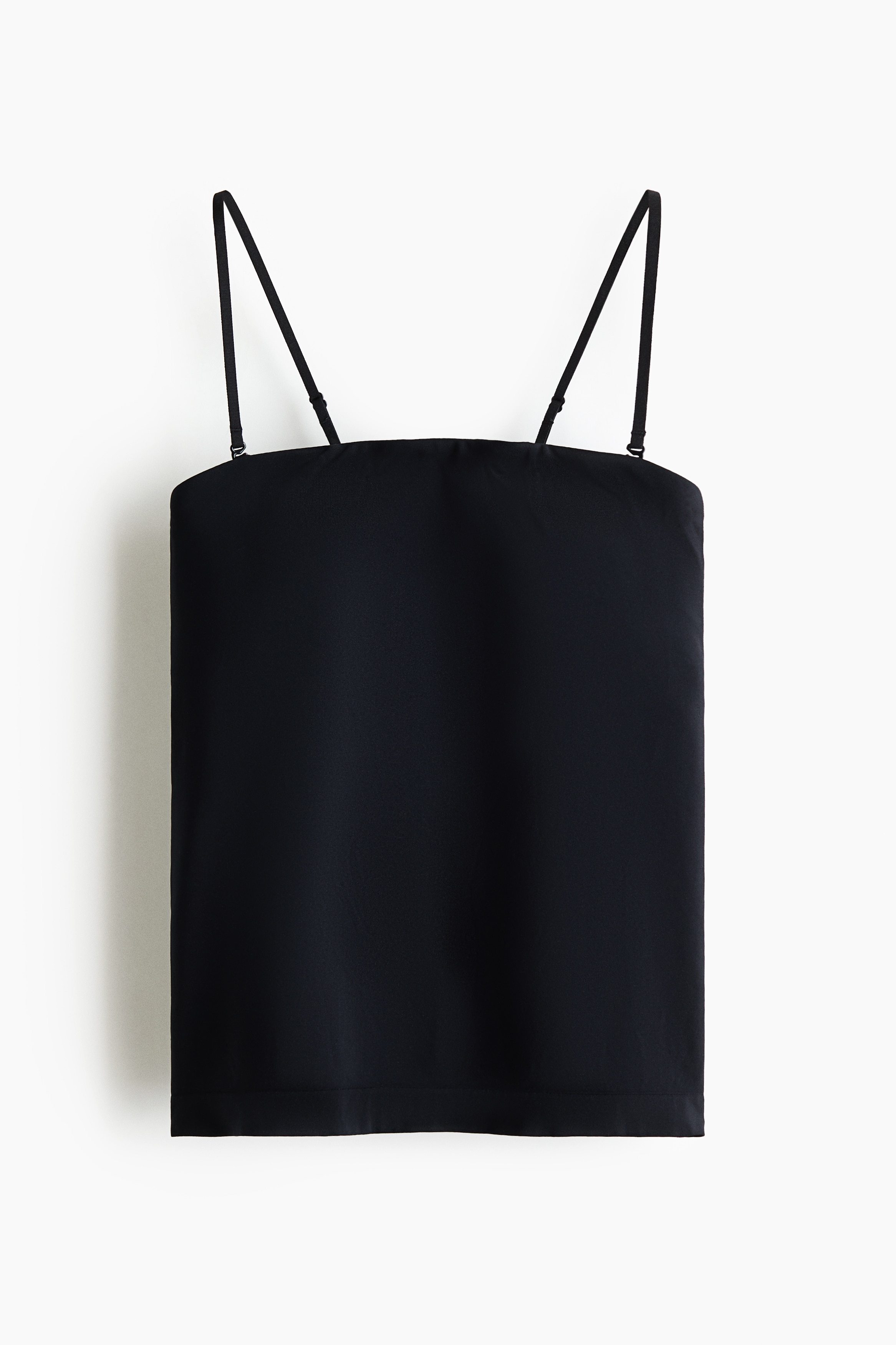 COOLMAX® Strappy top - Black/Greige/Brown