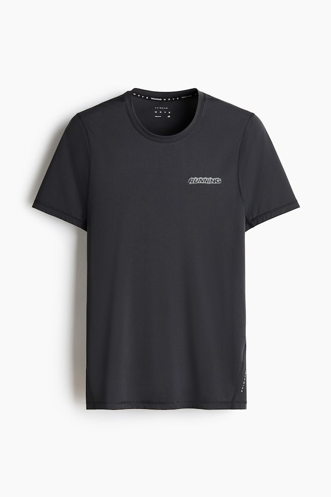 Lauf-T-Shirt mit DryMove™ - Dunkelgrau/Running/Helles Mattblaugrün/Dunkelbeige/Mattrosa/Mattblau/Dunkelgrau - 1