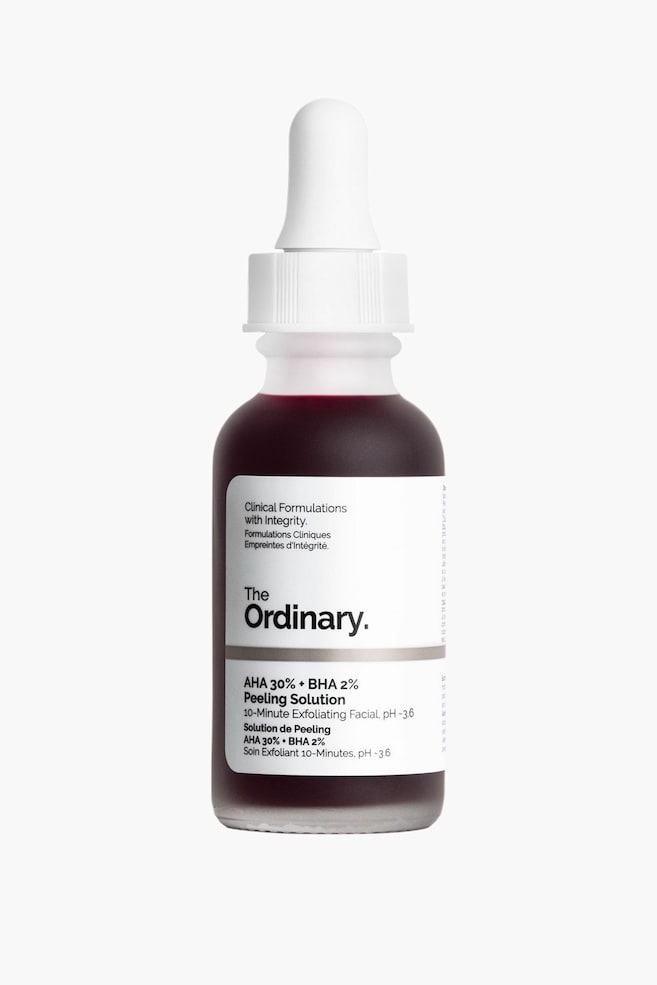 Aha 30% + Bha 2% Peeling Solution - 10-minute Exfoliating Ph-36 - 1