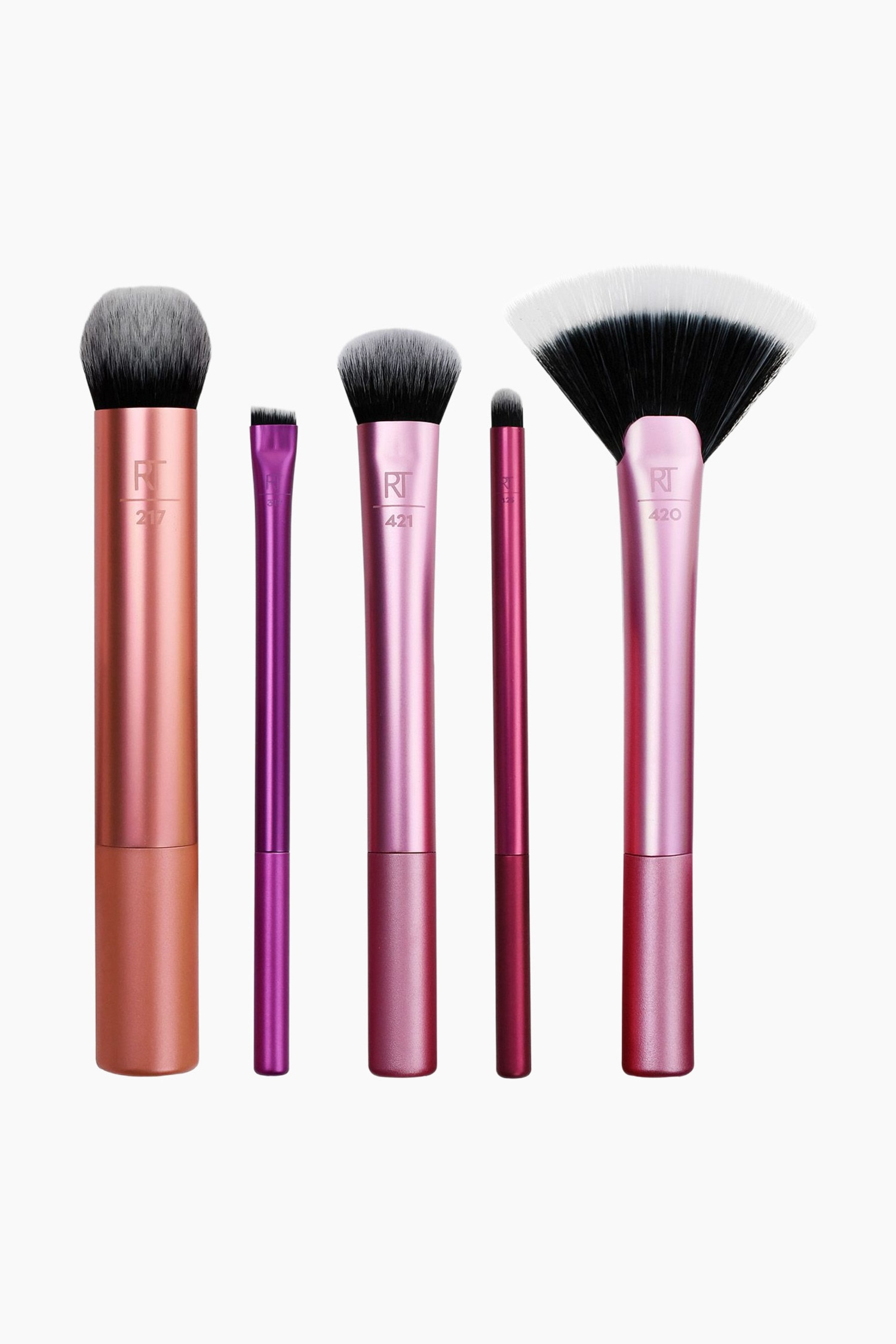 Real Techniques - Artist Essentials Makeup Brush Set - Face + Eye + Cheek + Lip
