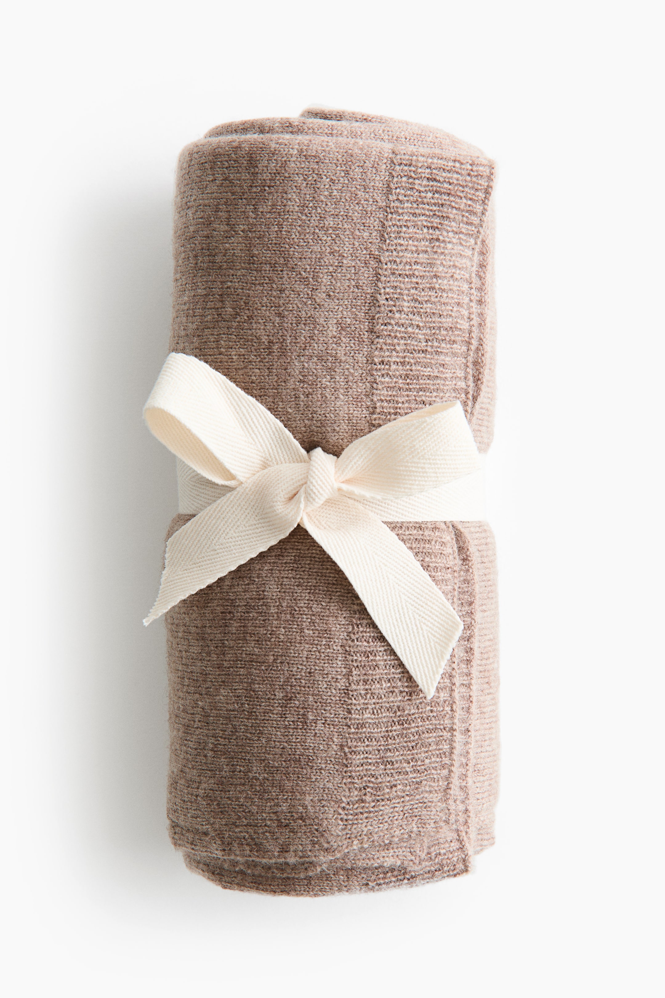 Fine-Knit Wool Baby Blanket
