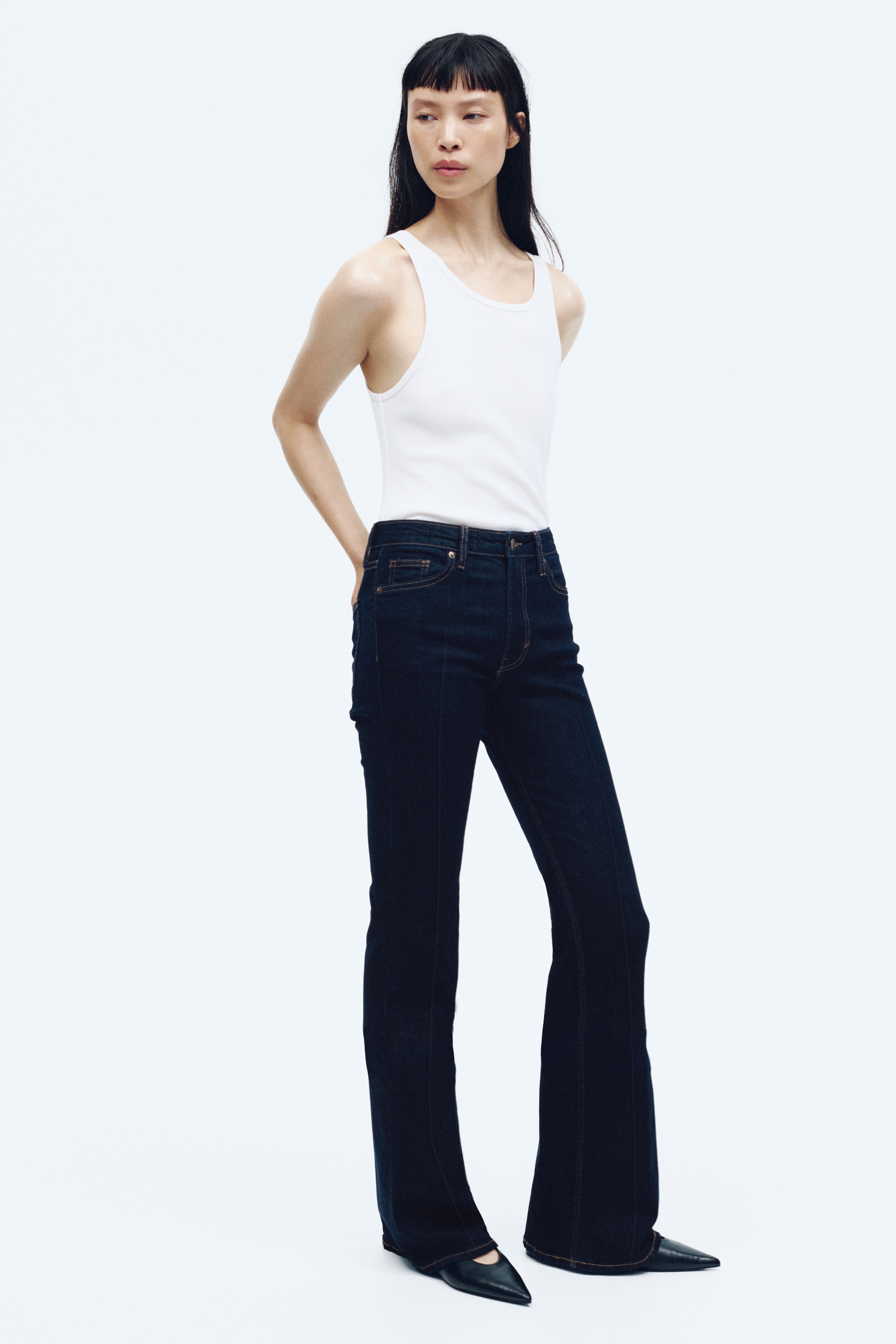 Flared High Jeans